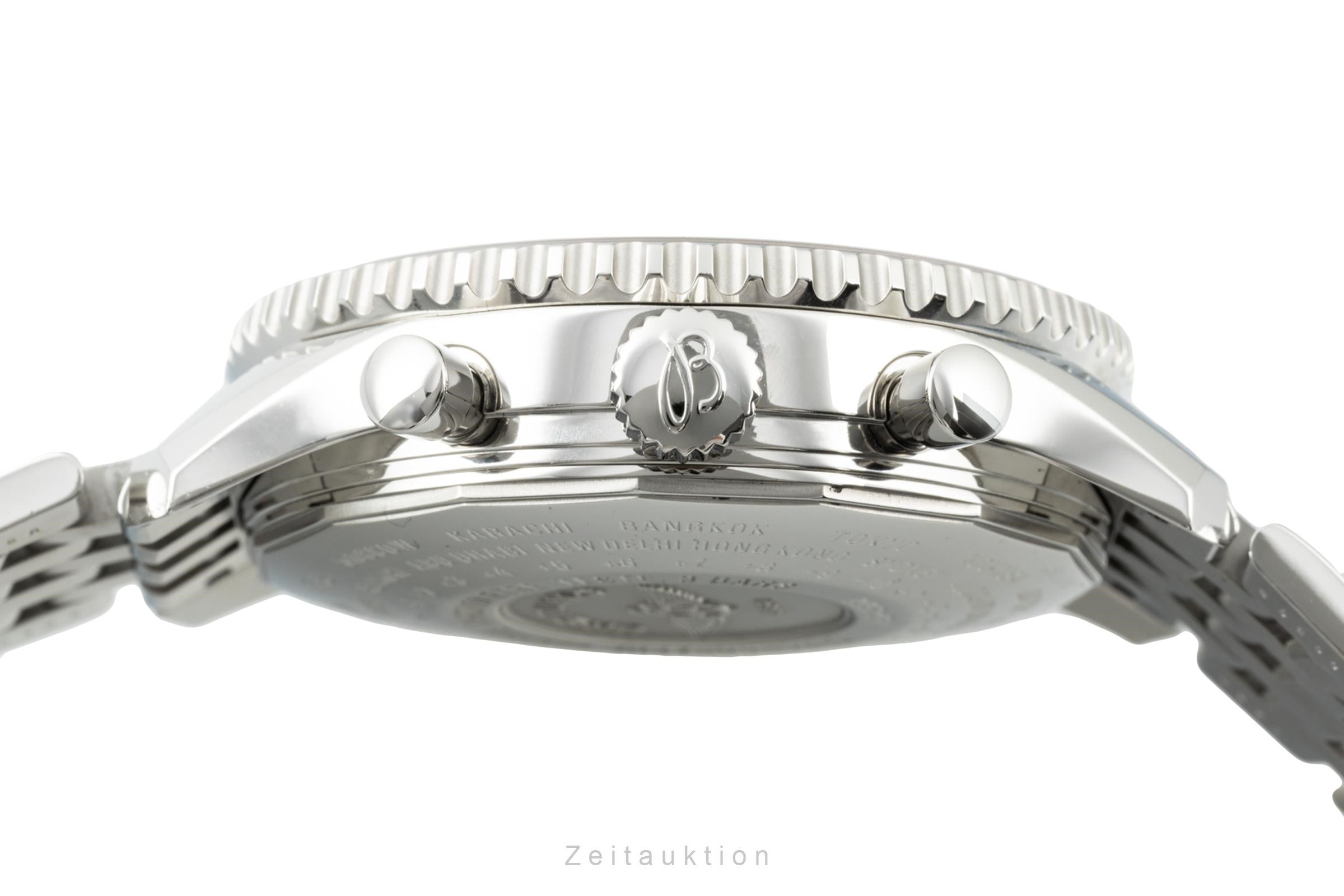 Breitling Navitimer World GMT 46 Chronograph Automatik Ref A24322 B&P VP: 6950 € [2205473]