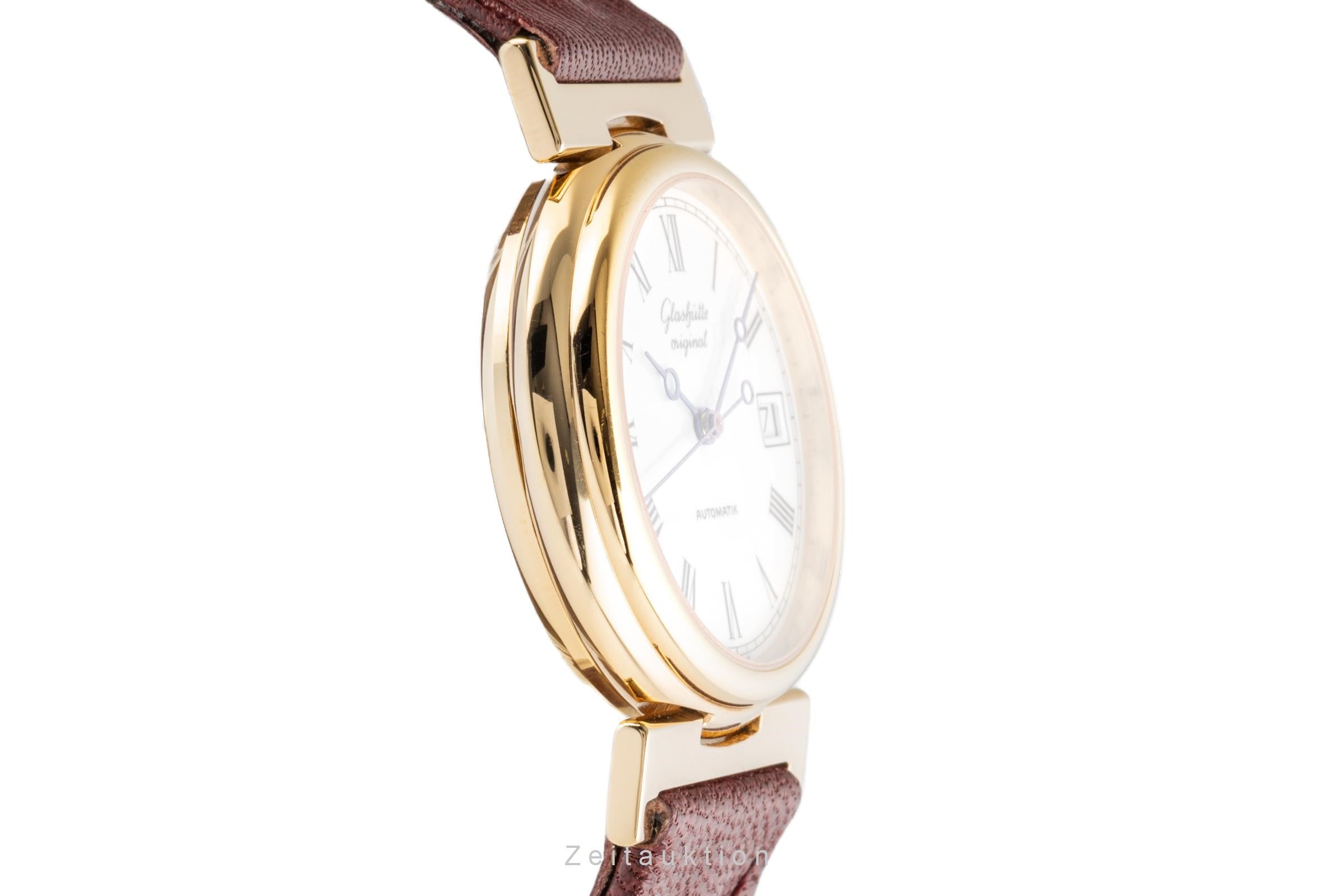 Glashütte Spezimat dorato automatismo orologio da uomo 10-31-03-04-04  [2205556]