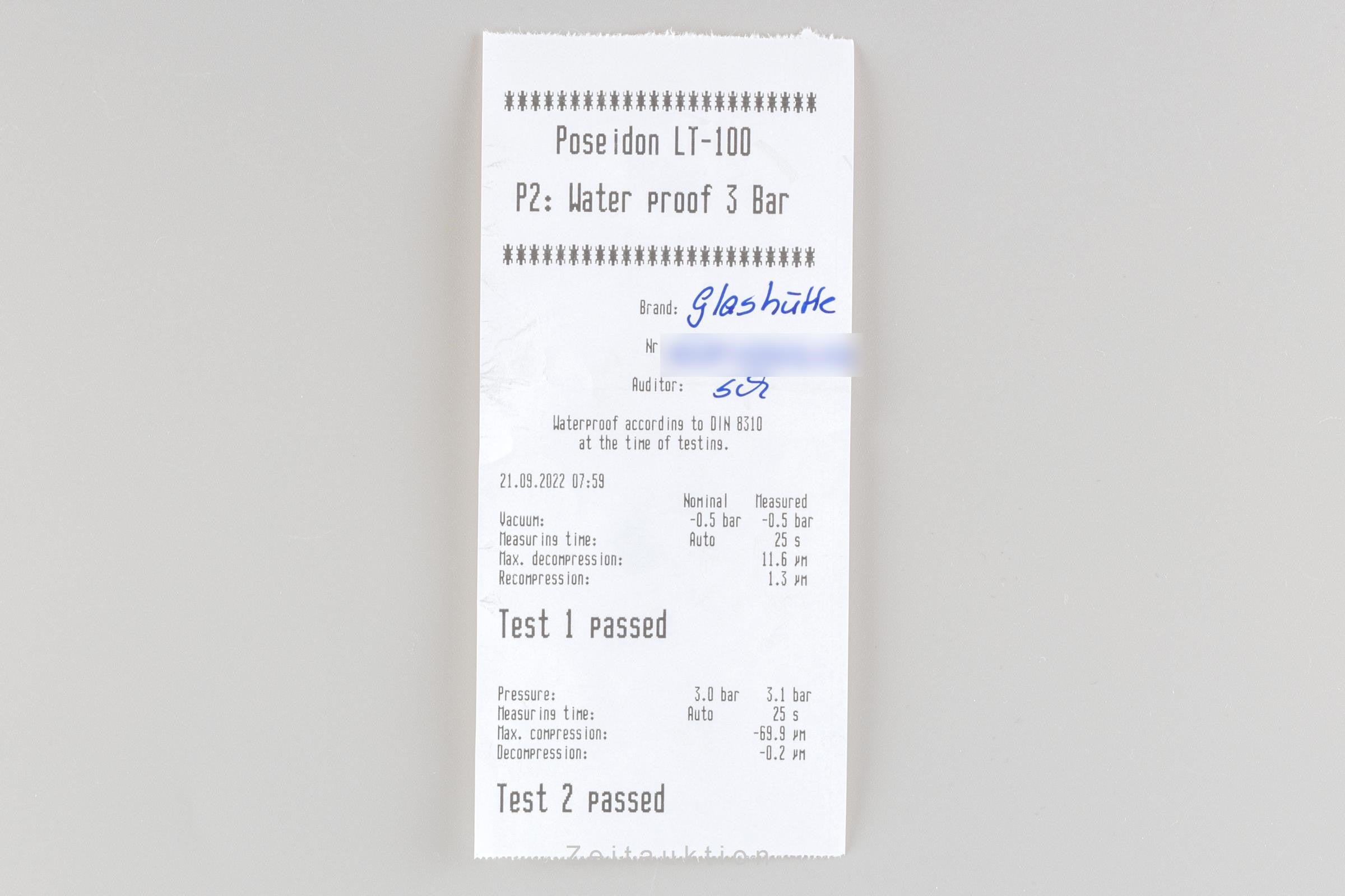 Glashütte Spezimat dorato automatismo orologio da uomo 10-31-03-04-04  [2205556]