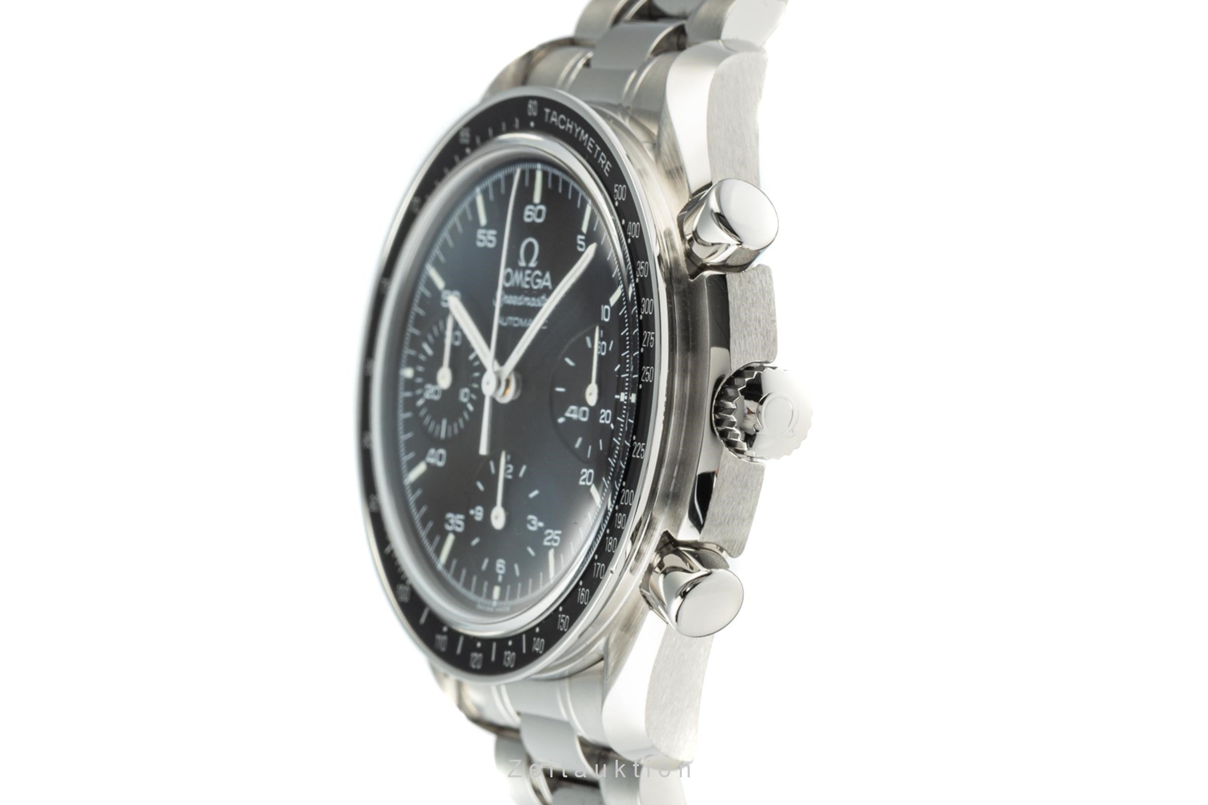 Omega Speedmaster chronograph steel automatic men's watch 175.0032.1, 175.0033.1, 3510.50.00  [2205583]