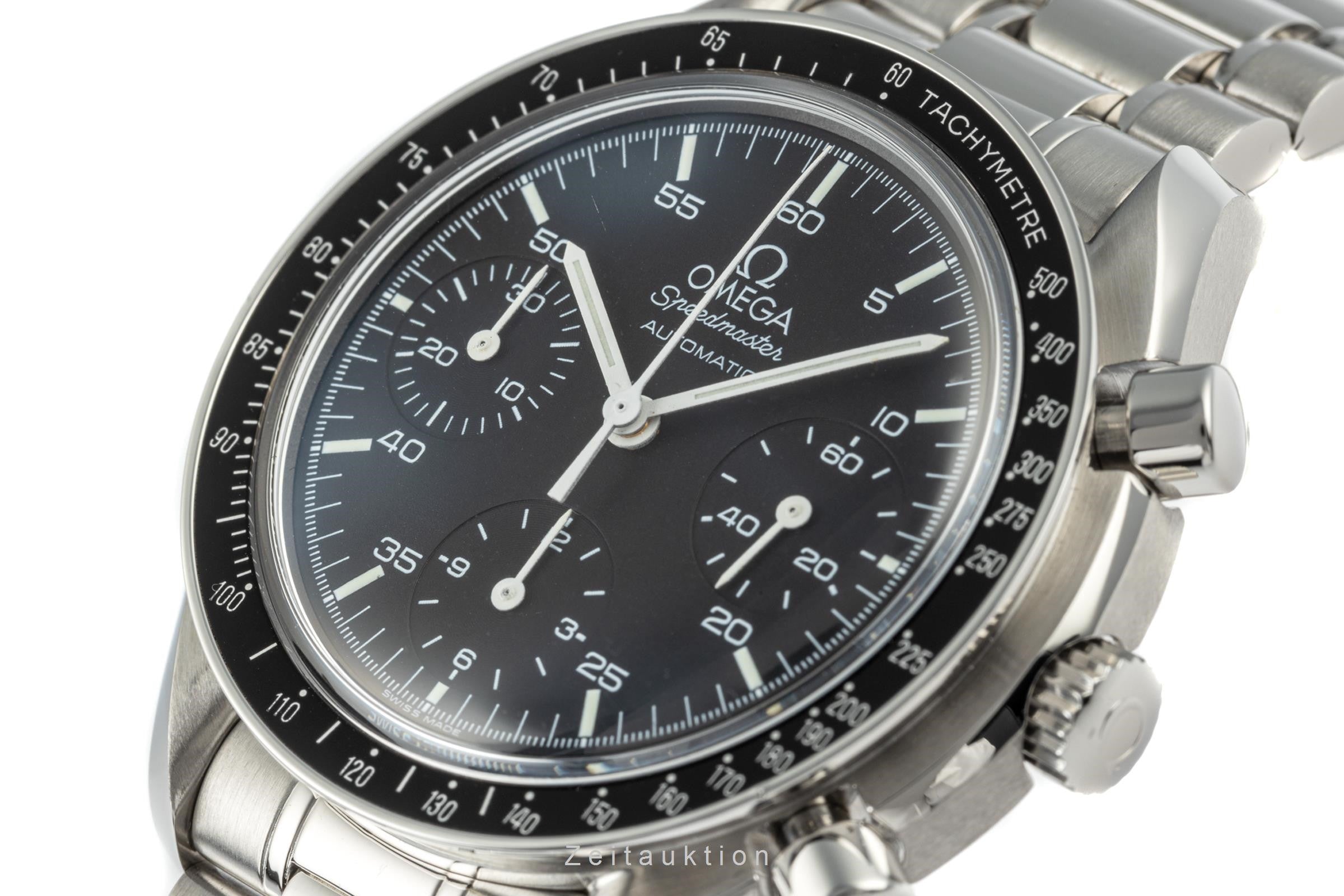 Omega Speedmaster chronograph steel automatic men's watch 175.0032.1, 175.0033.1, 3510.50.00  [2205583]