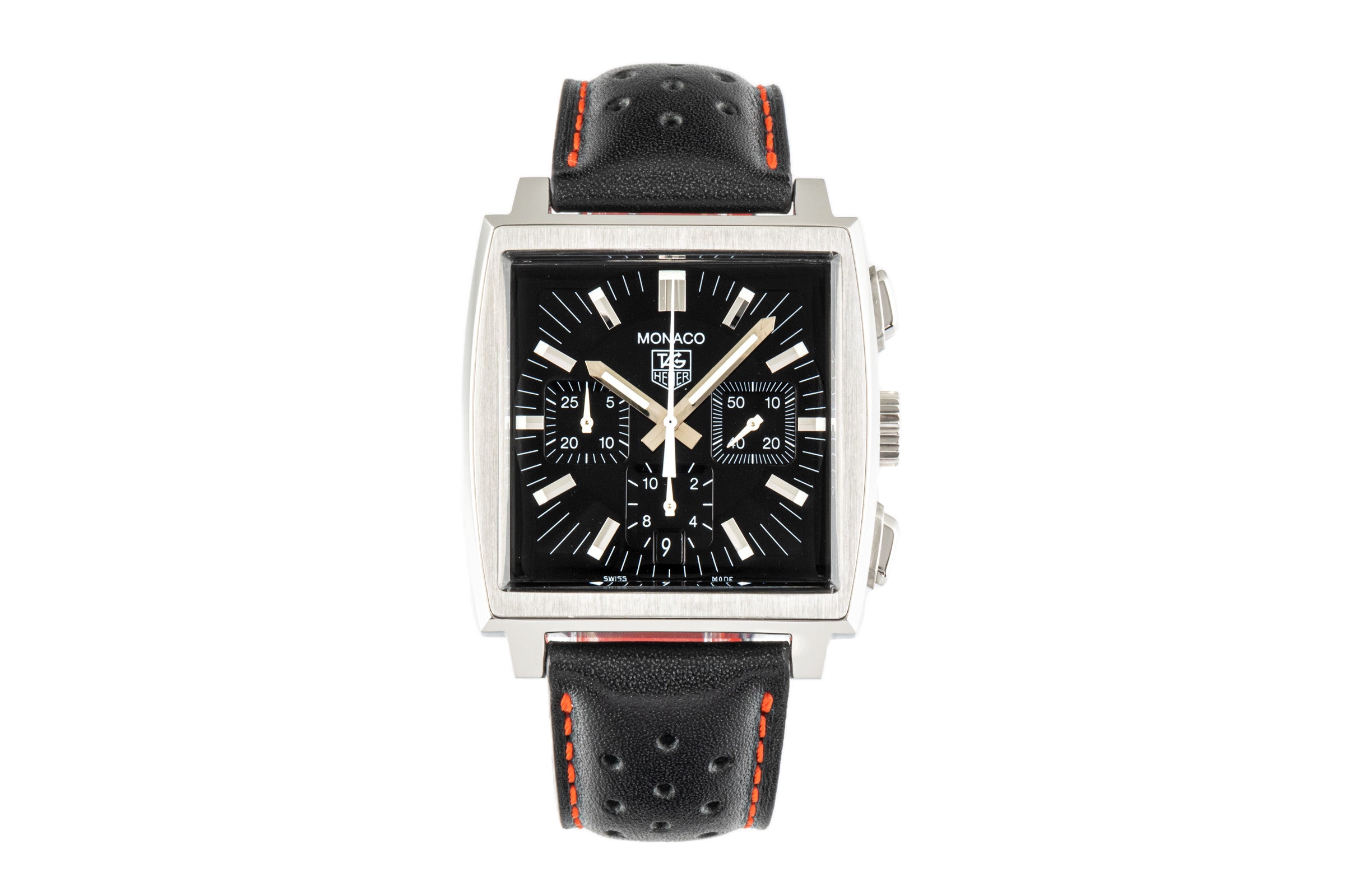 Tag Heuer Monaco cronografo acciaio automatismo orologio da uomo CW2111  [2205640]