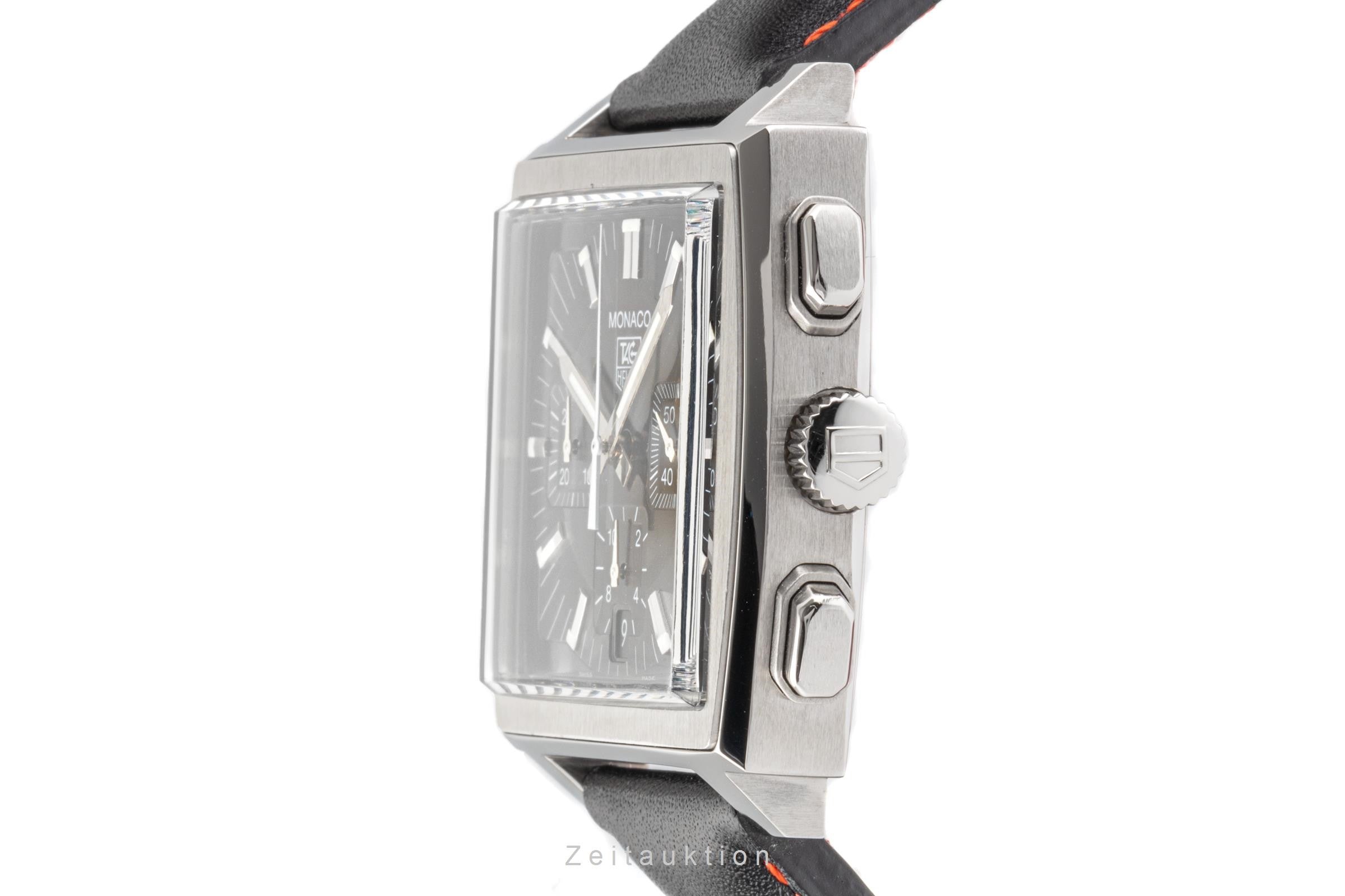 Tag Heuer Monaco cronografo acciaio automatismo orologio da uomo CW2111  [2205640]