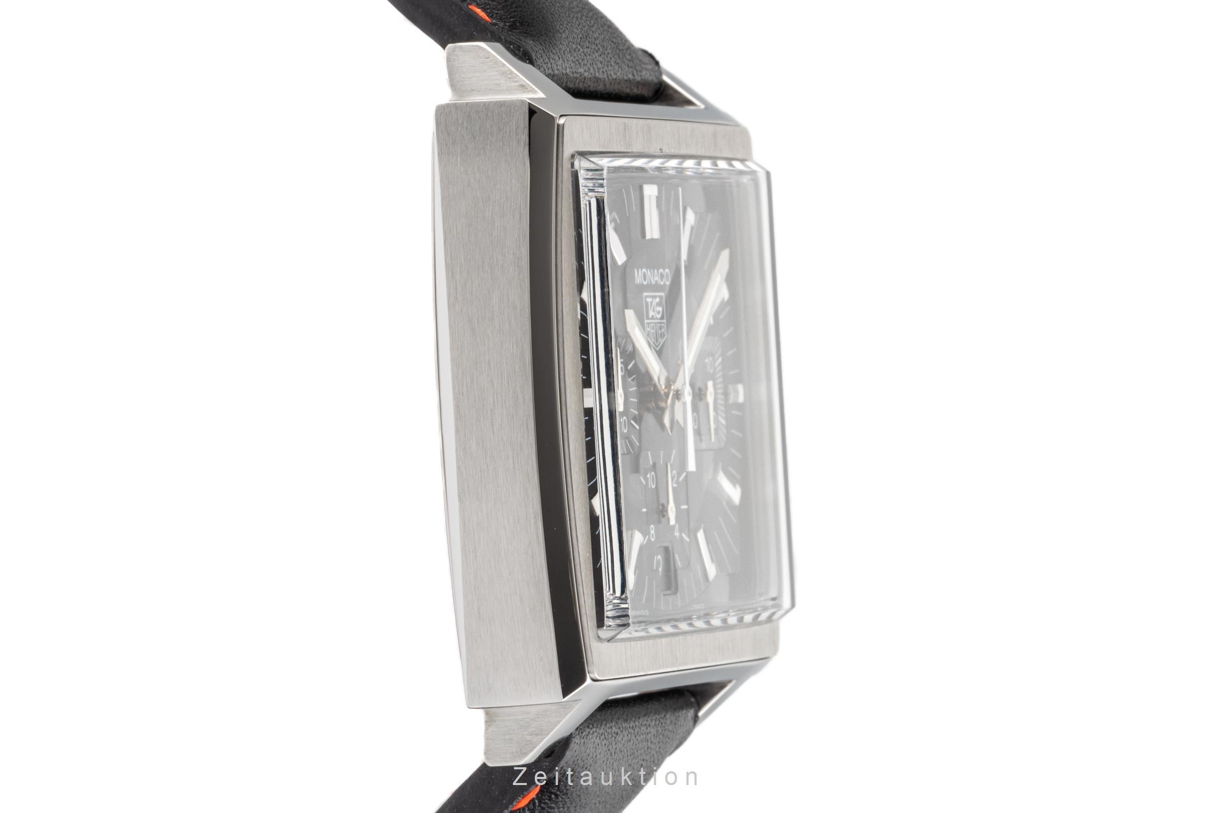 Tag Heuer Monaco cronografo acciaio automatismo orologio da uomo CW2111  [2205640]