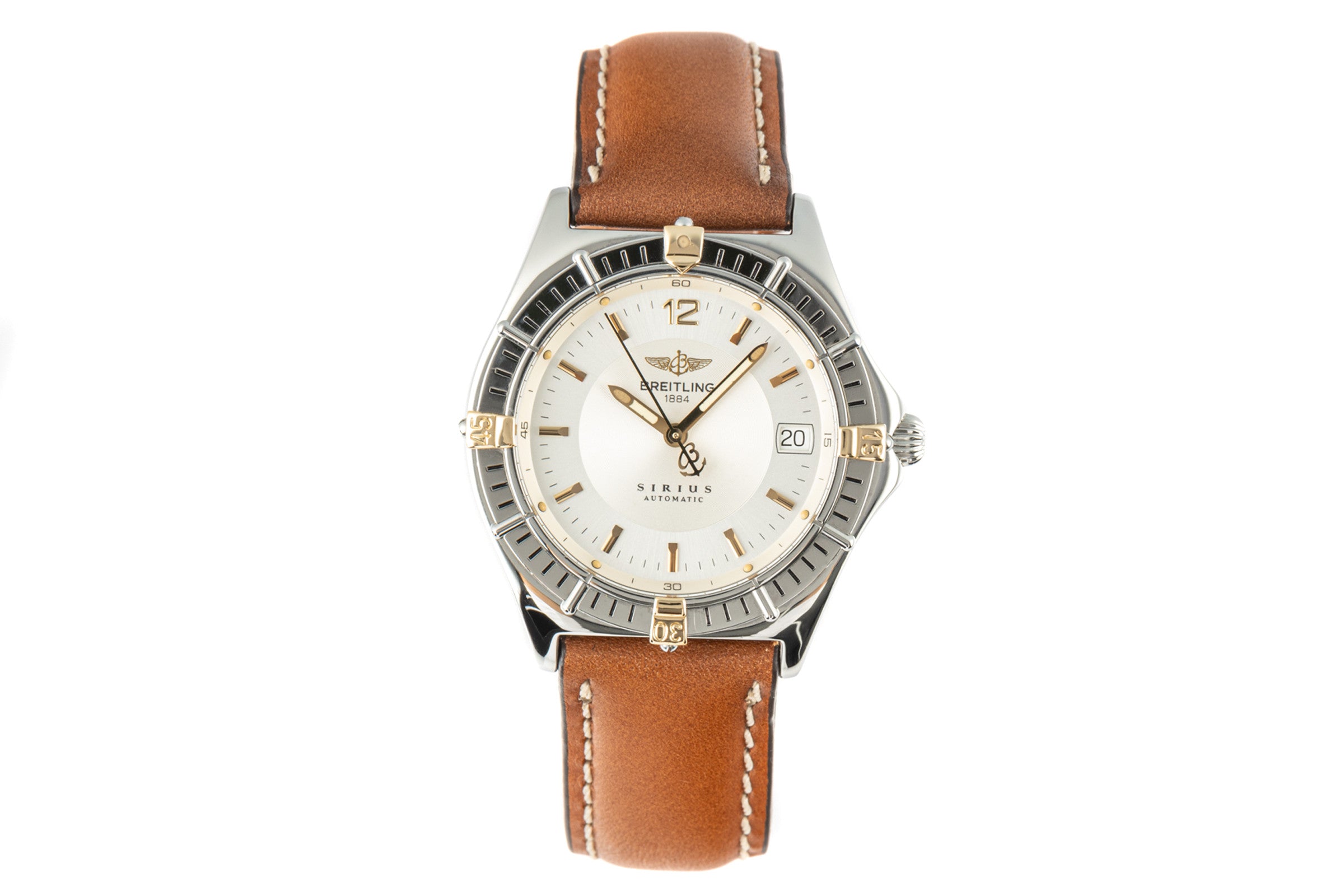 Breitling Sirius Date Stahl / Gold Automatik Herrenuhr Ref. B10071 Klassiker [2205664]