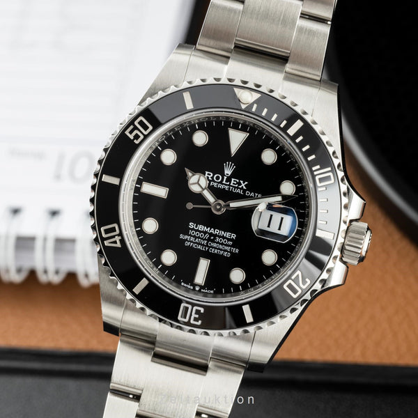Rolex Submariner 41 Herrenuhr Edelstahl Oyster Perpetual Ref. 126610LN B&P 2022 [2205708]