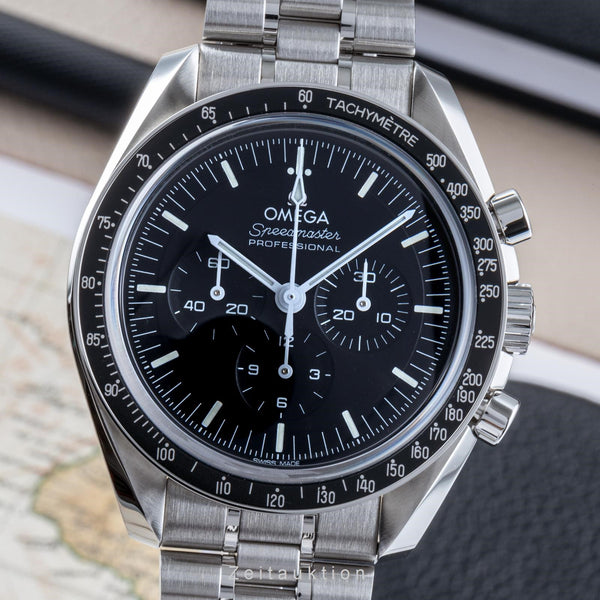 Omega Speedmaster Moonwatch chronograph steel manual winding men's watch 310.30.42.50.01.002 LP: 8000EUR  [2205723]