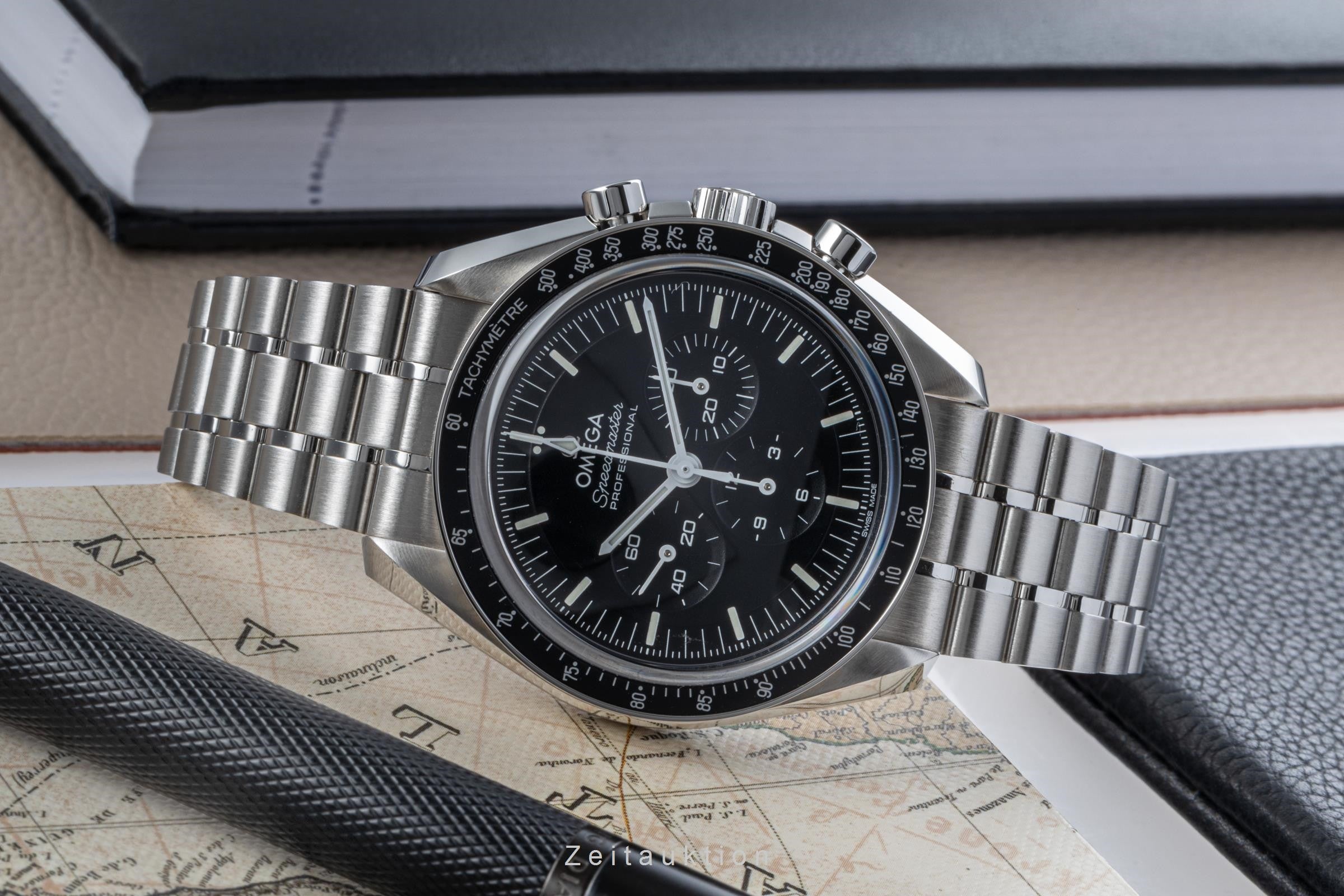 Omega Speedmaster Moonwatch chronograph steel manual winding men's watch 310.30.42.50.01.002 LP: 8000EUR  [2205723]