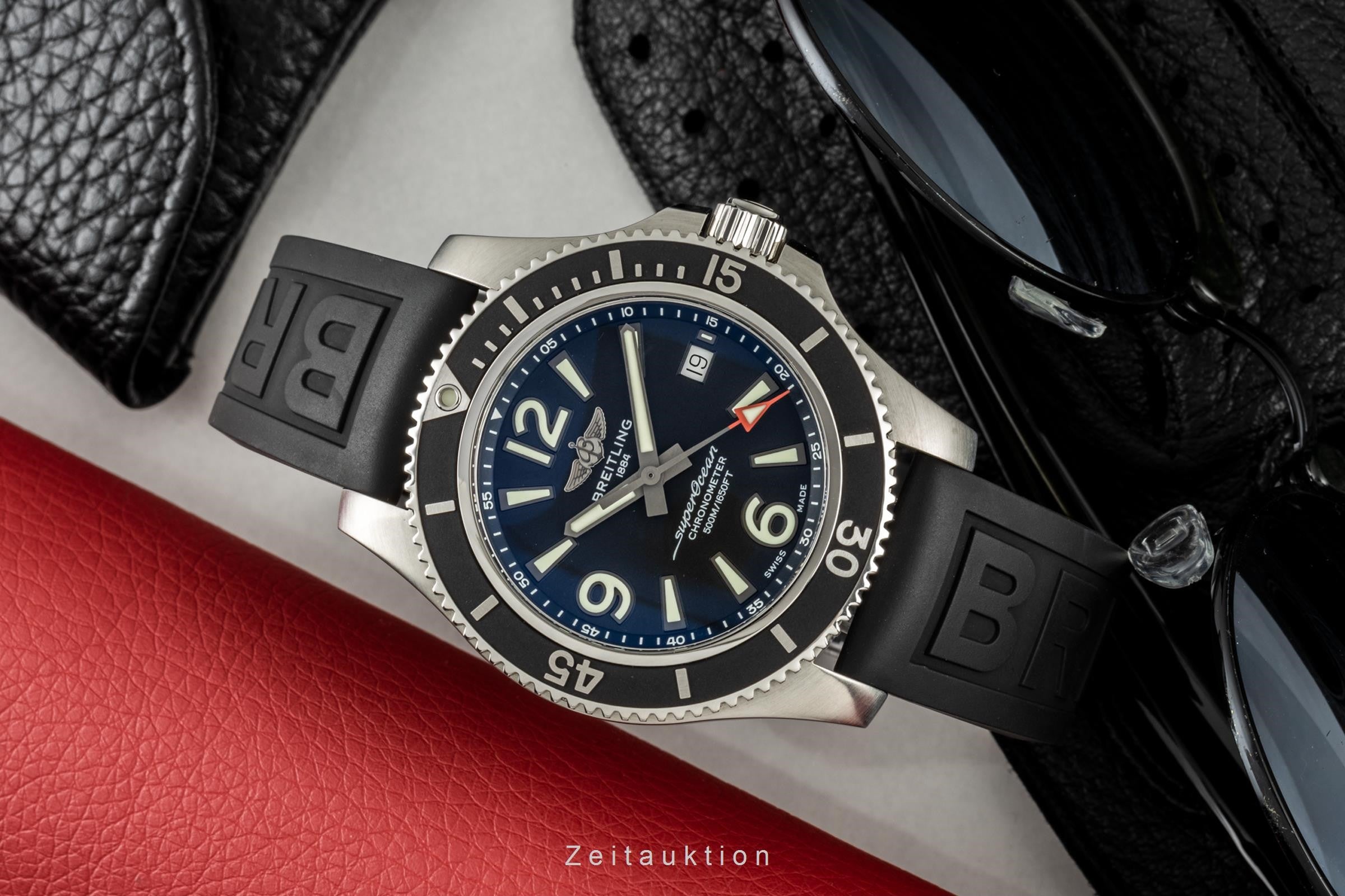 Breitling Superocean acier automatique montre pour hommes A17366  [2205727]