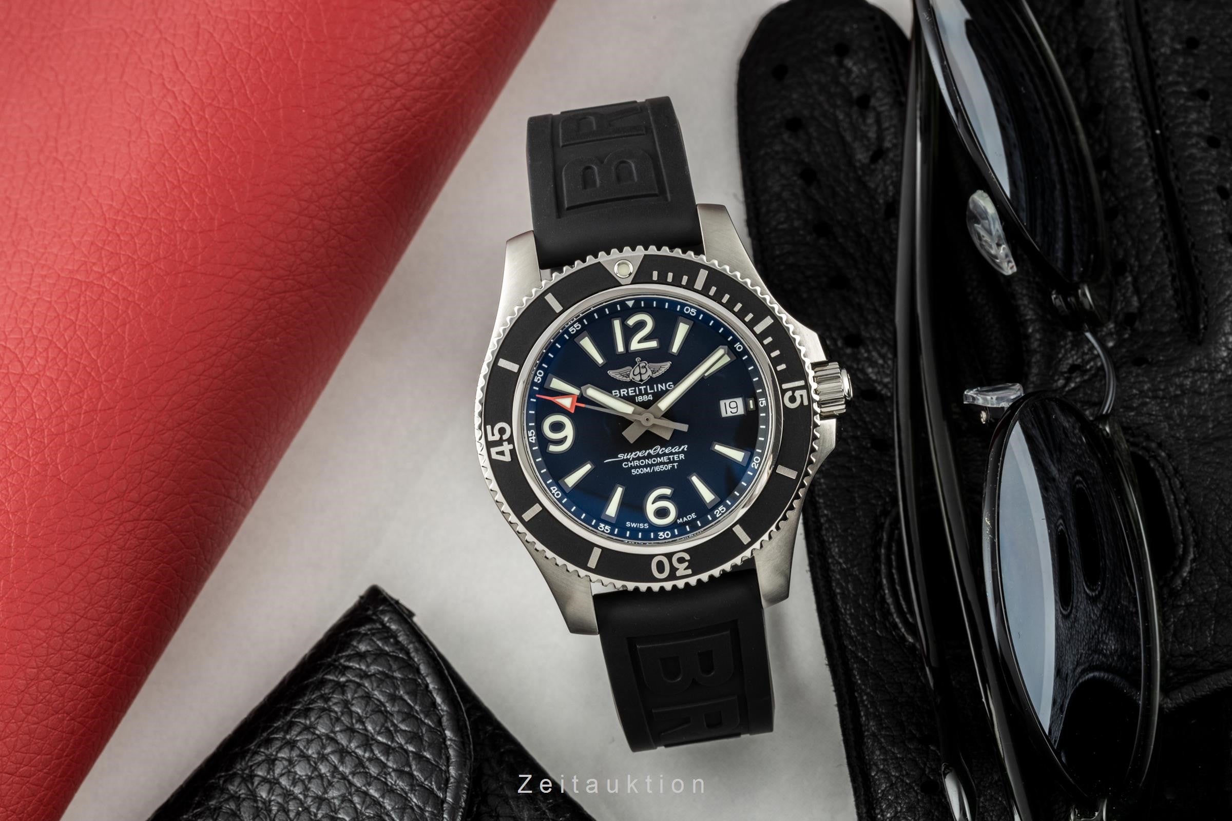 Breitling Superocean acier automatique montre pour hommes A17366  [2205727]