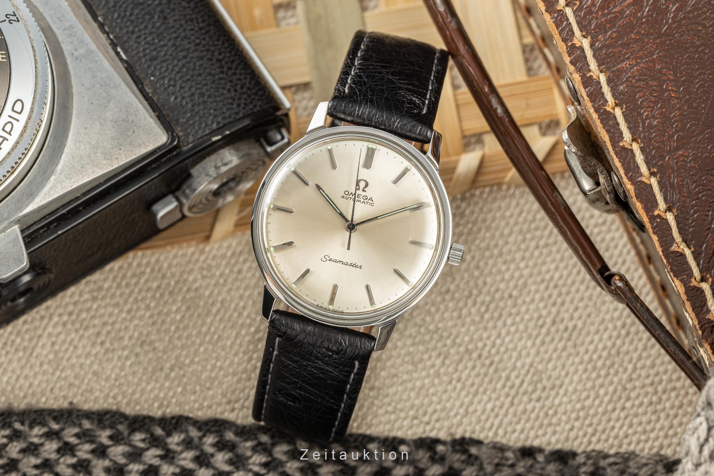 Omega Seamaster steel automatic men's watch 165.001 Vintage  [2205757]