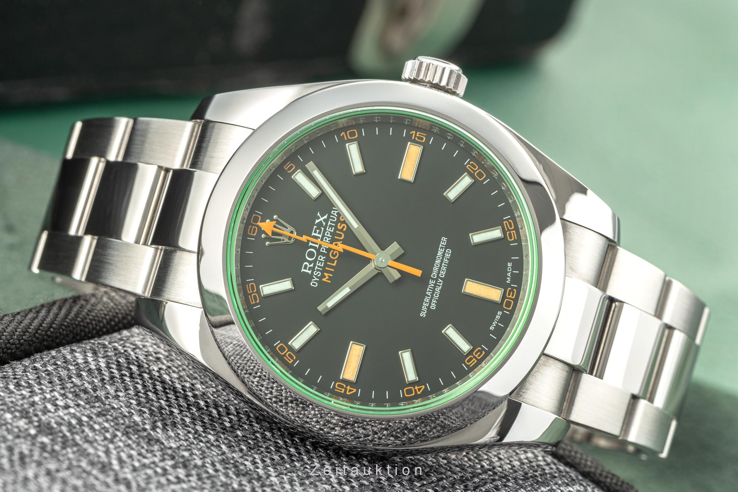 Rolex Milgauss acero automático reloj para caballeros 116400  [2205759]
