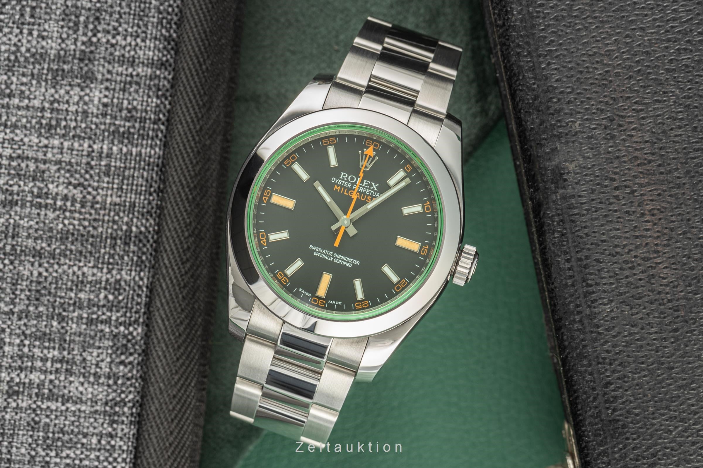 Rolex Milgauss acero automático reloj para caballeros 116400  [2205759]