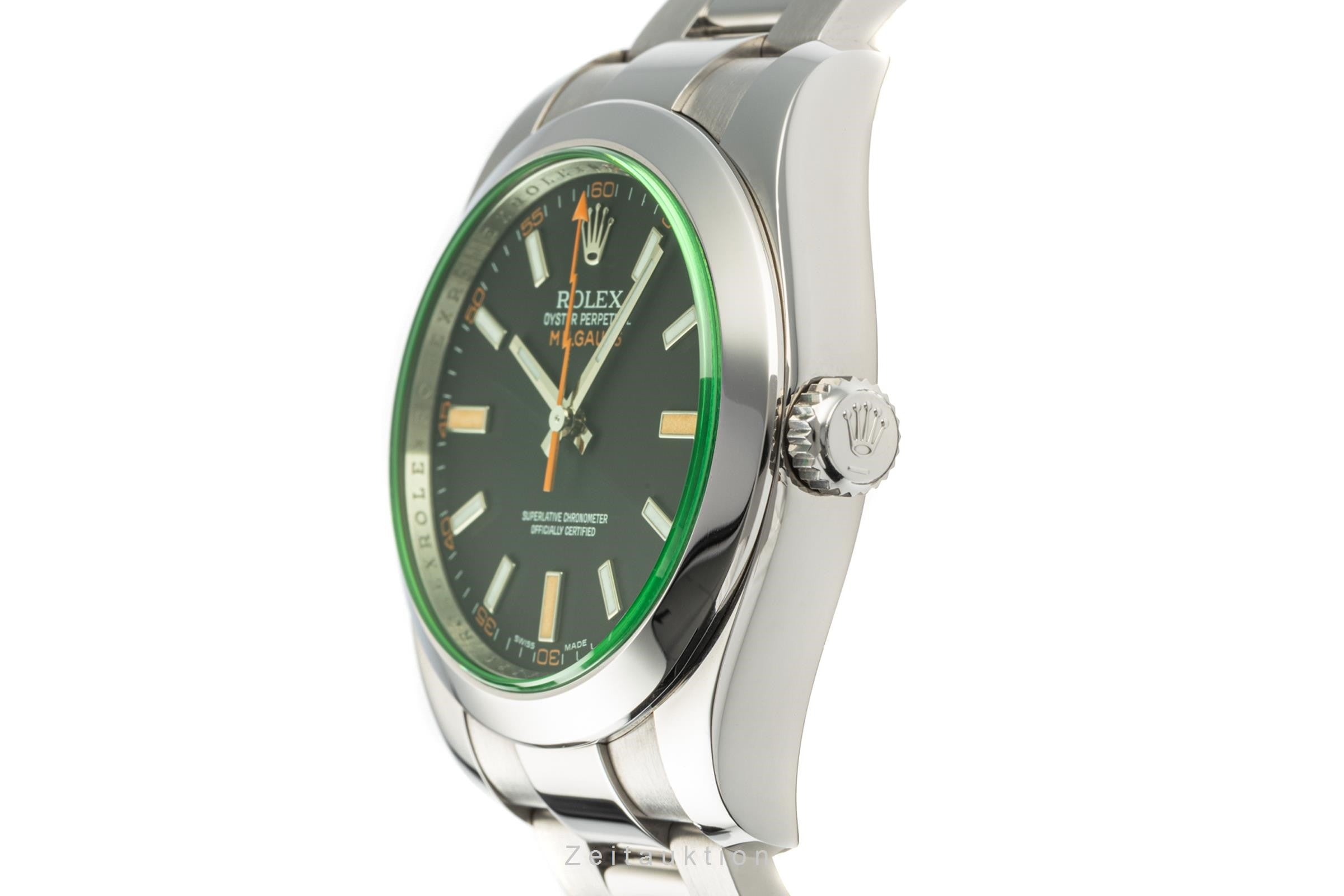 Rolex Milgauss acero automático reloj para caballeros 116400  [2205759]