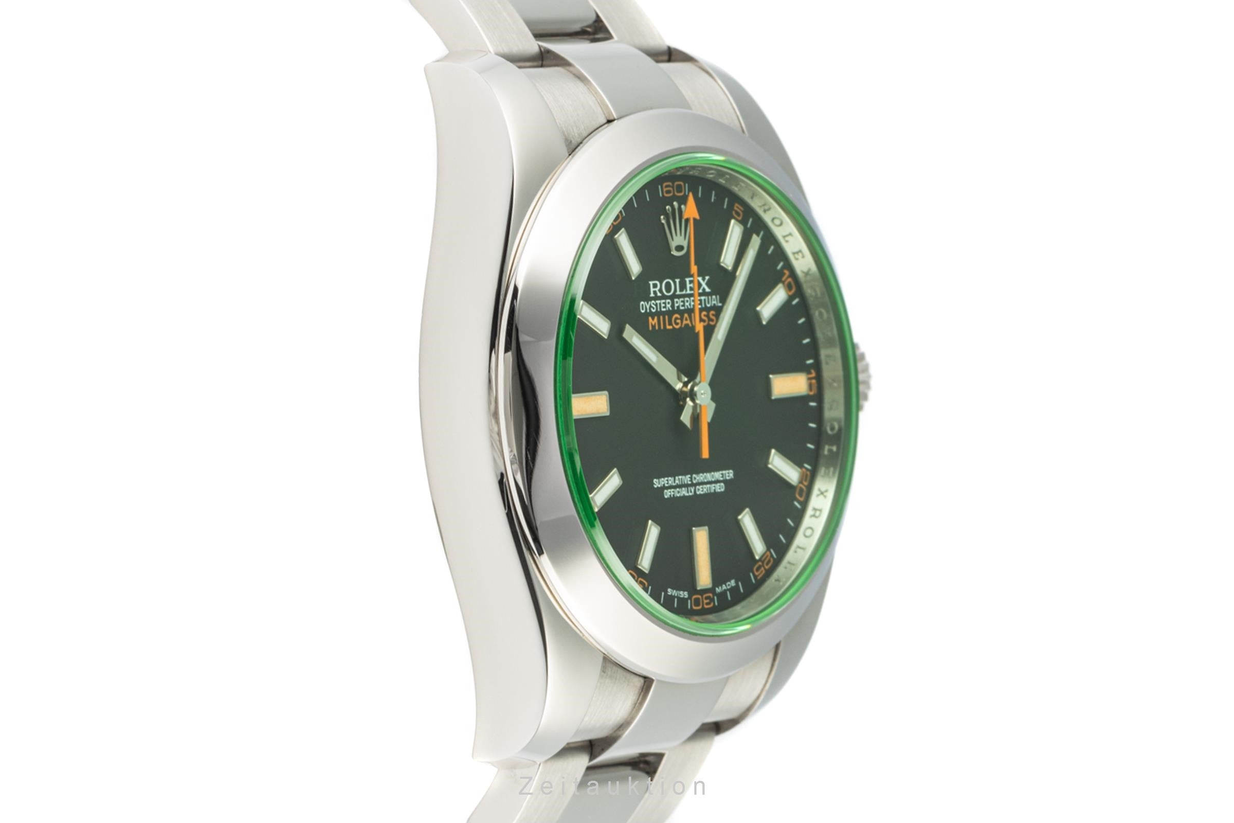 Rolex Milgauss acero automático reloj para caballeros 116400  [2205759]