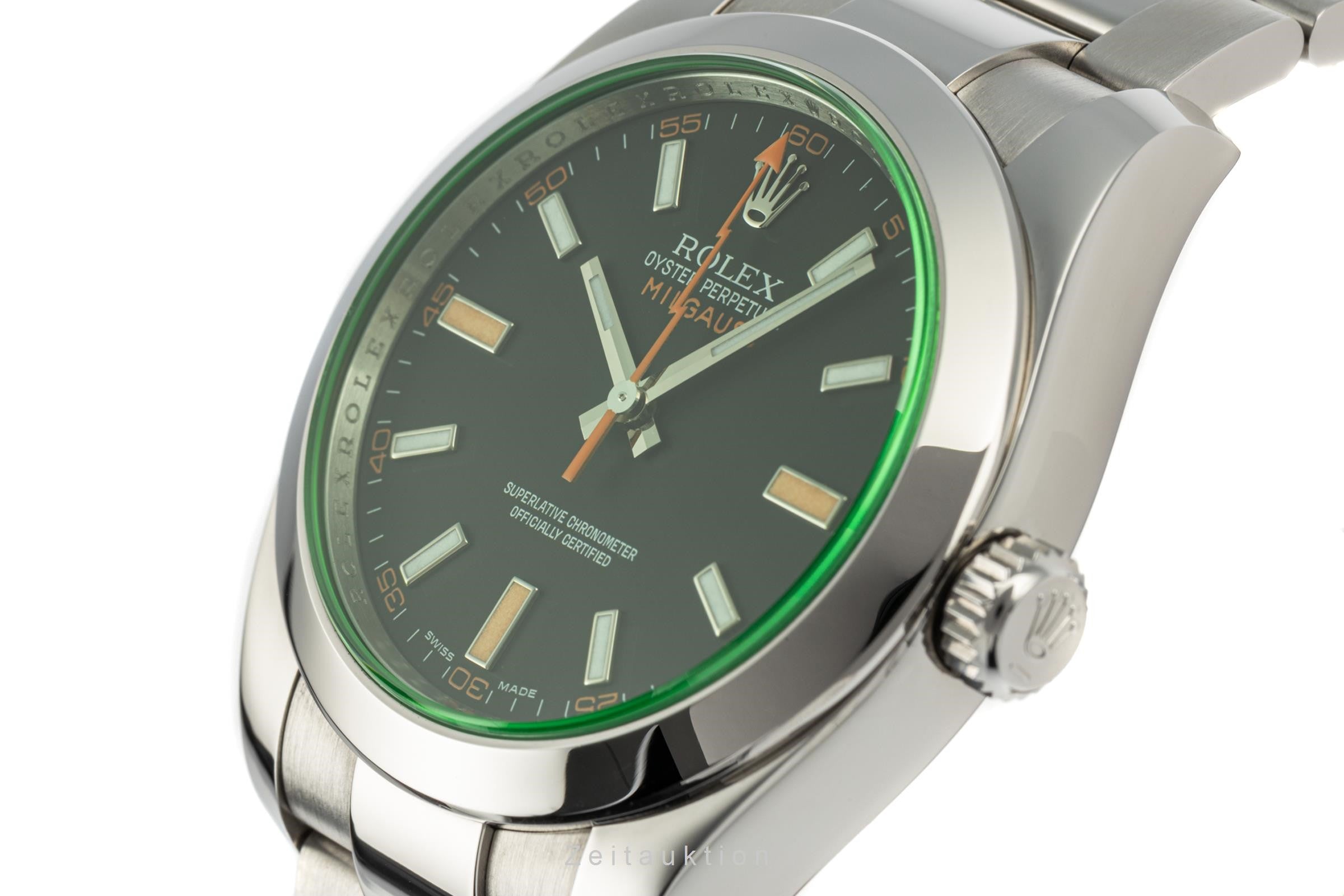 Rolex Milgauss acero automático reloj para caballeros 116400  [2205759]