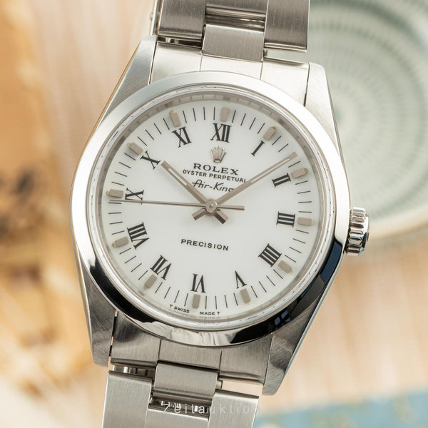 Rolex Air King 34 Precision Edelstahl Automatik Herrenuhr Ref 14000 VP: 6850,- € [2205766]