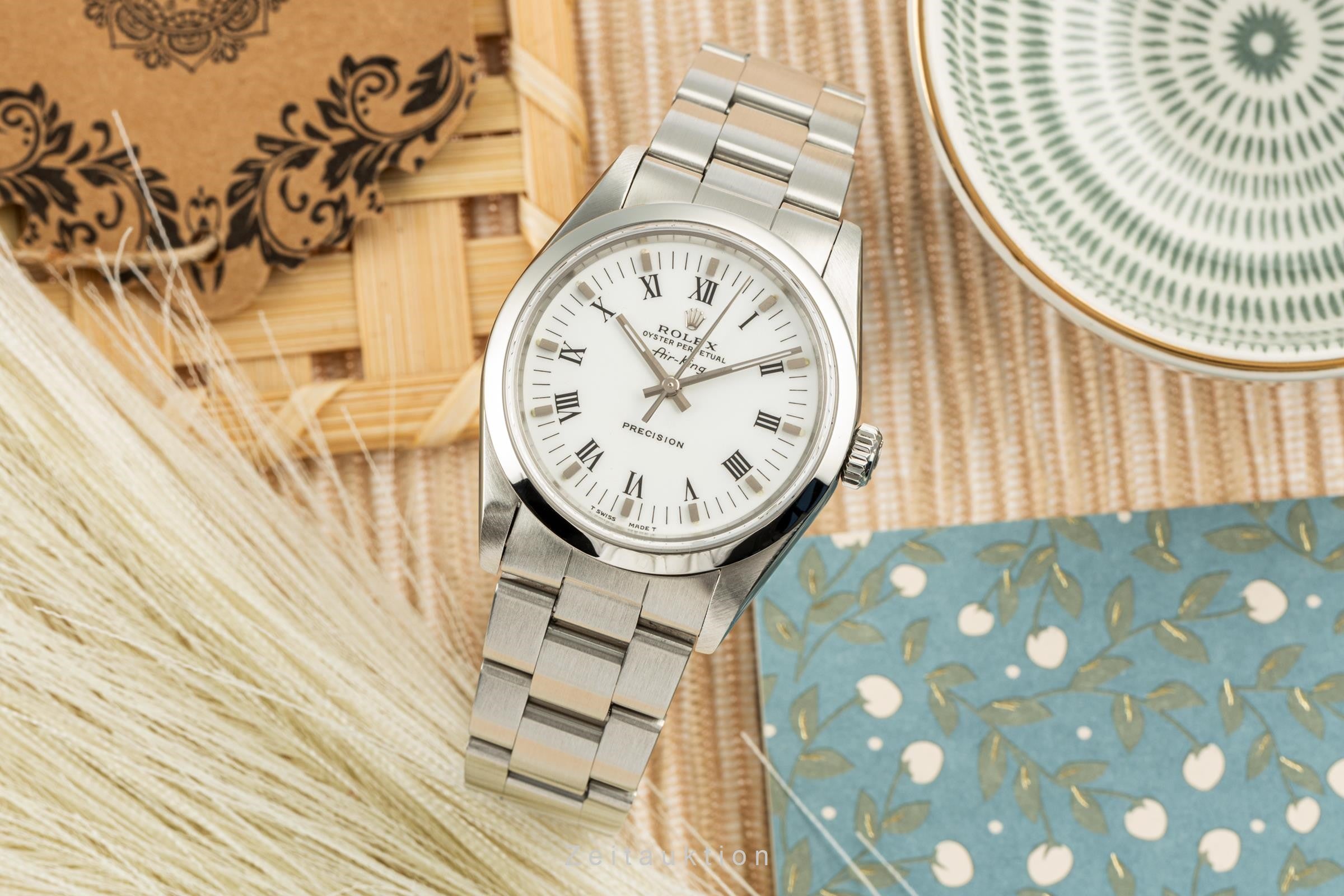 Rolex Air King 34 Precision Edelstahl Automatik Herrenuhr Ref 14000 VP: 6850,- € [2205766]