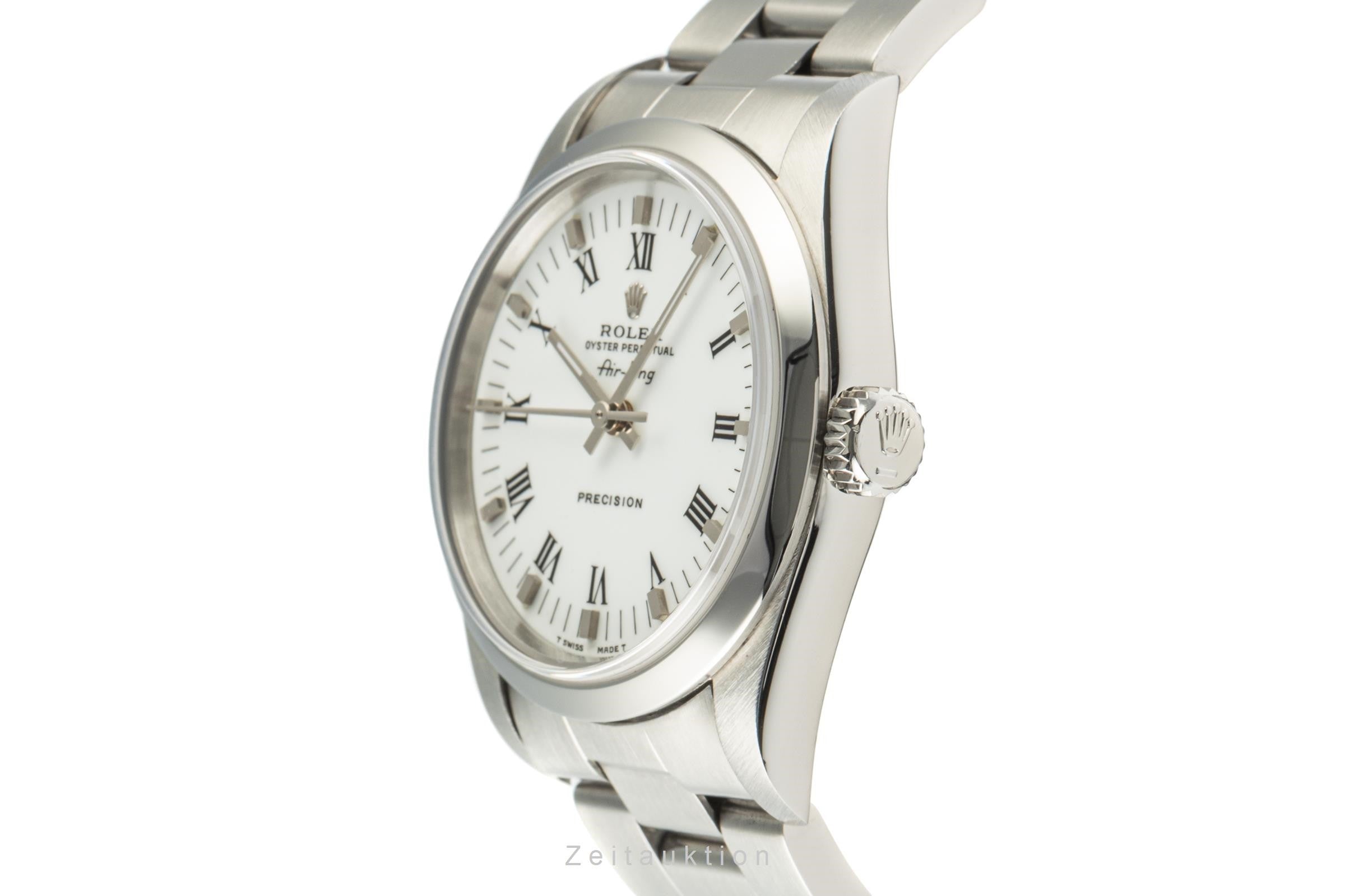 Rolex Air King 34 Precision Edelstahl Automatik Herrenuhr Ref 14000 VP: 6850,- € [2205766]