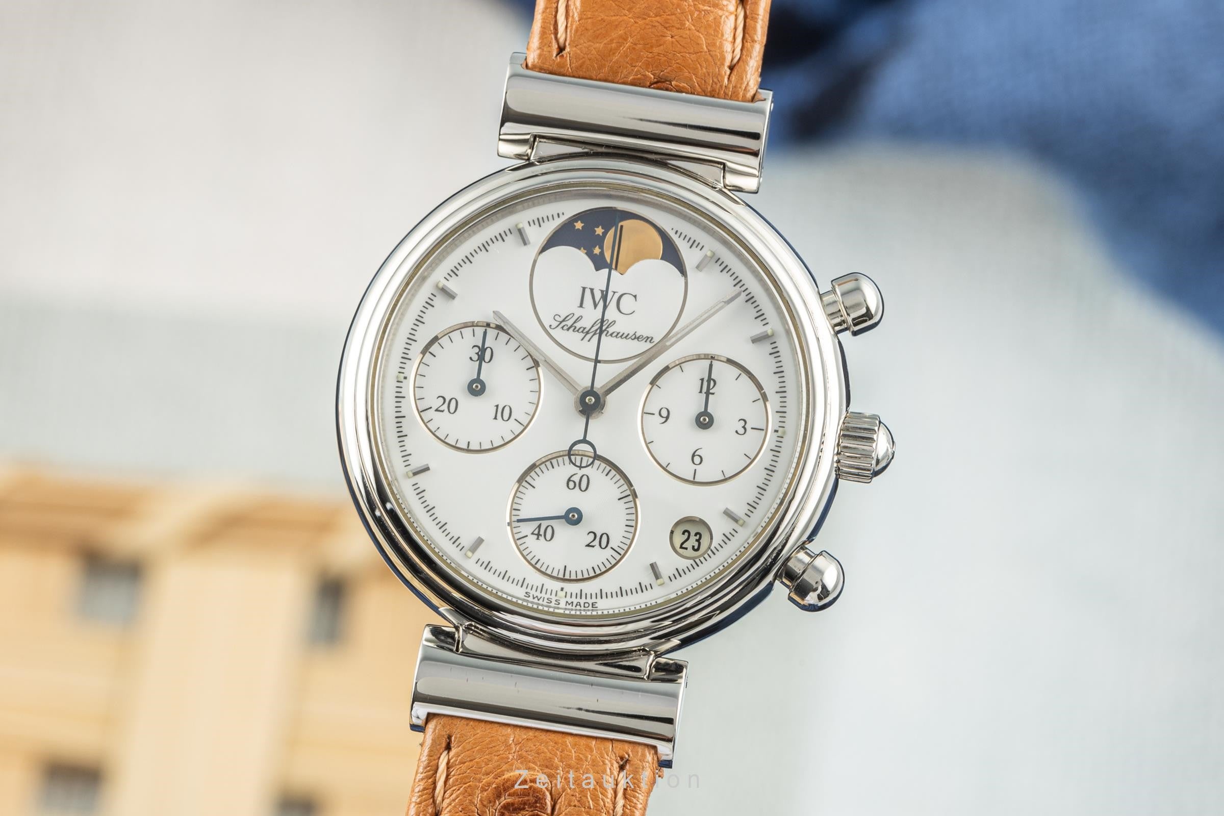 IWC Da Vinci cronografo acciaio quarzo orologio da donna 3735 LP: 9100EUR  [2205808]