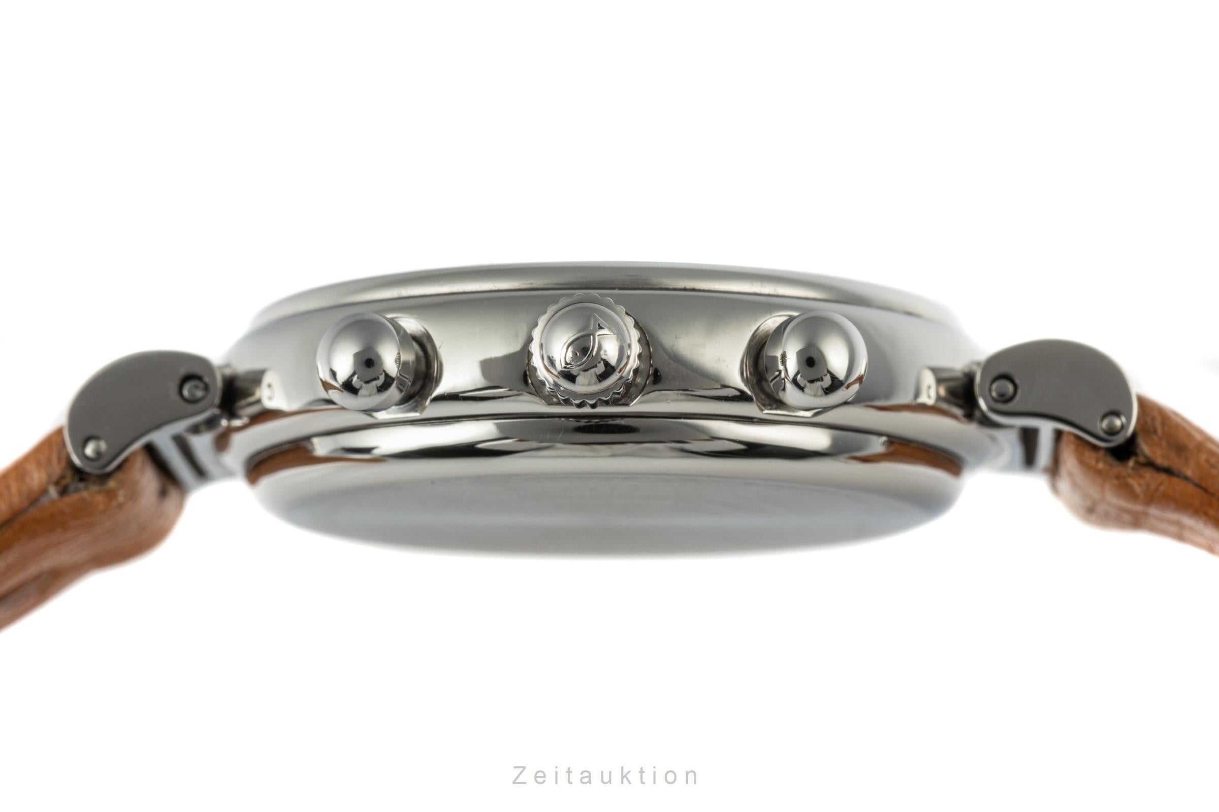 IWC Da Vinci chronographe acier quartz montre pour femmes 3735 LP: 9100EUR  [2205808]