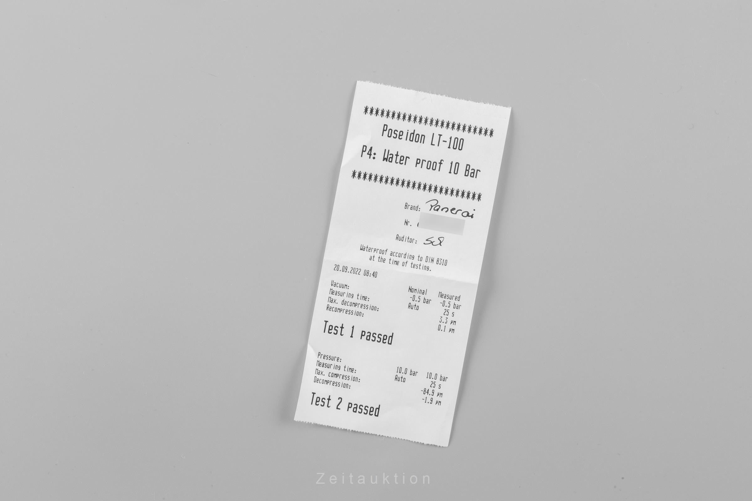 Panerai Luminor GMT acciaio automatismo orologio da uomo PAM01321 LP: 10300EUR  [2205870]