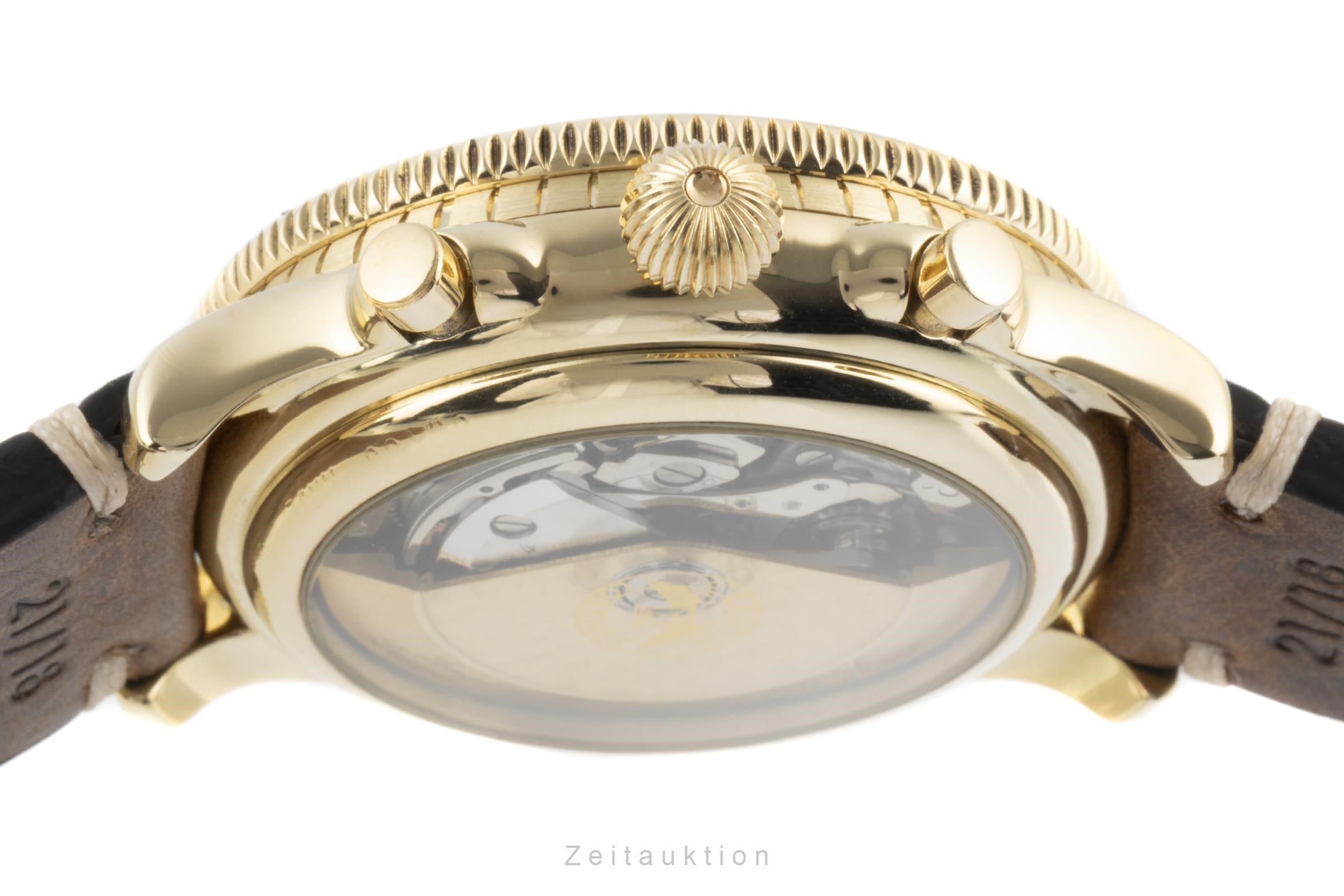 Longines Lindbergh chronograph 18 ct gold automatic men's watch L674.5233, 898 Limited  [2205885]