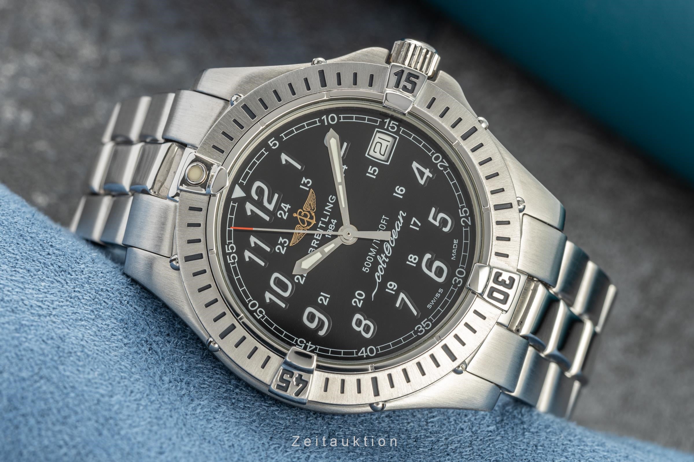 Breitling Colt Oceane steel quartz men's watch A64050 LP: 2840EUR  [2205918]