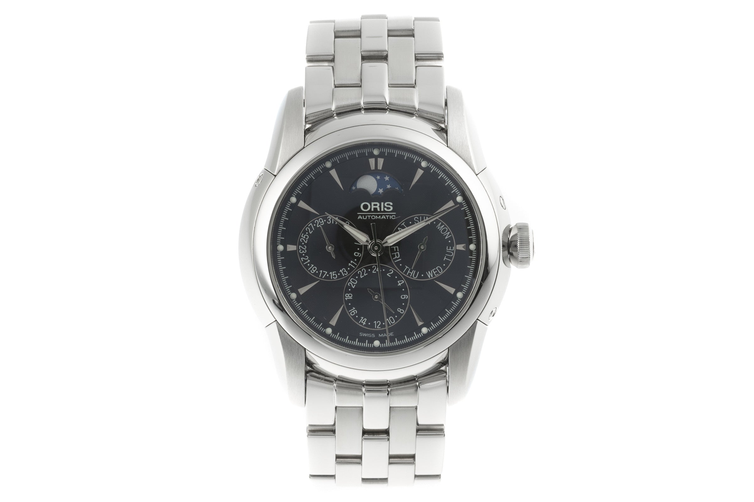 Oris Artelier Complication Automatik Mondphase Edelstahl Herrenuhr Ref. 7546A  [2205964]