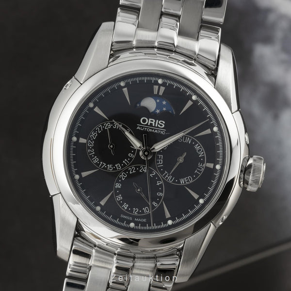Oris Artelier Complication Automatik Mondphase Edelstahl Herrenuhr Ref. 7546A  [2205964]