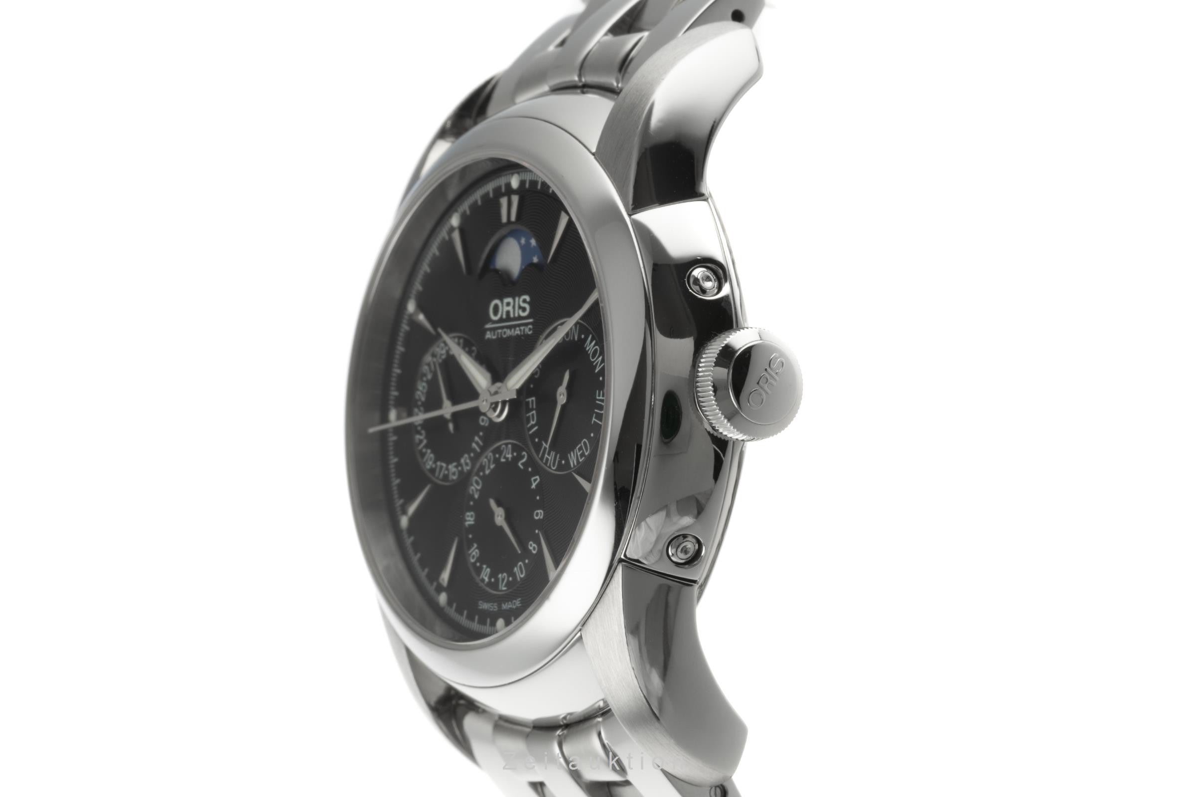 Oris Artelier Complication Automatik Mondphase Edelstahl Herrenuhr Ref. 7546A  [2205964]