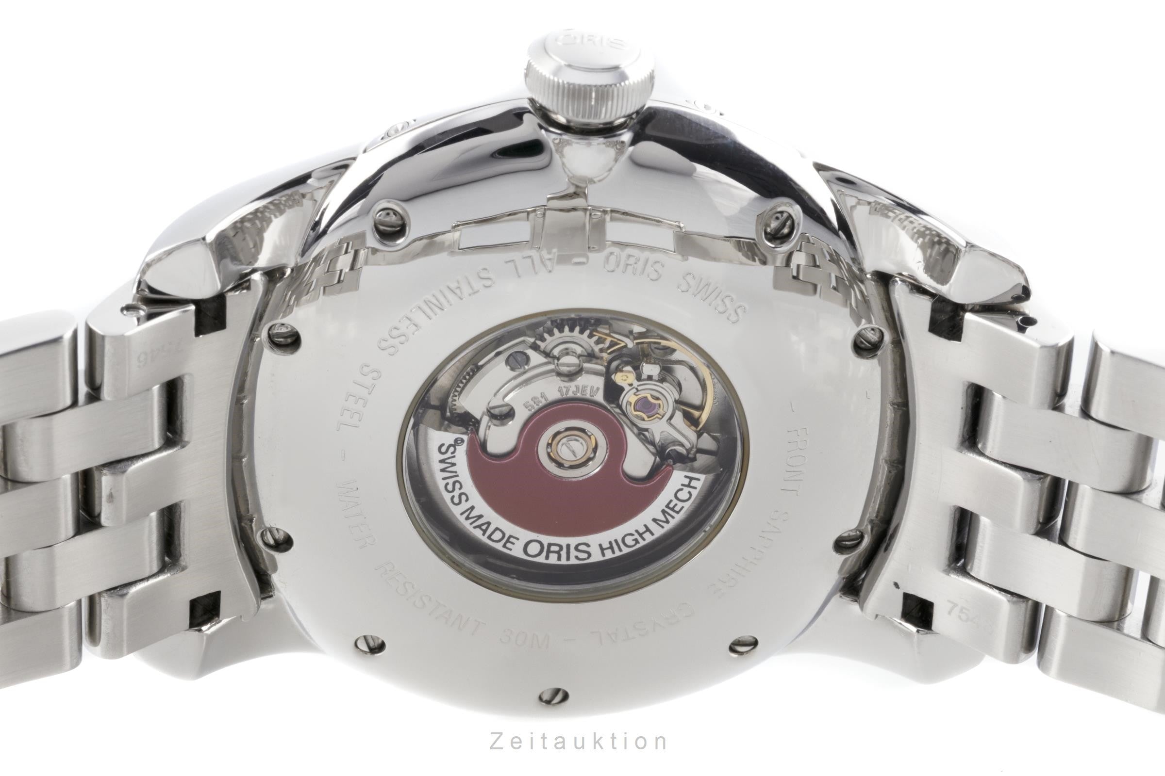 Oris Artelier Complication Automatik Mondphase Edelstahl Herrenuhr Ref. 7546A  [2205964]