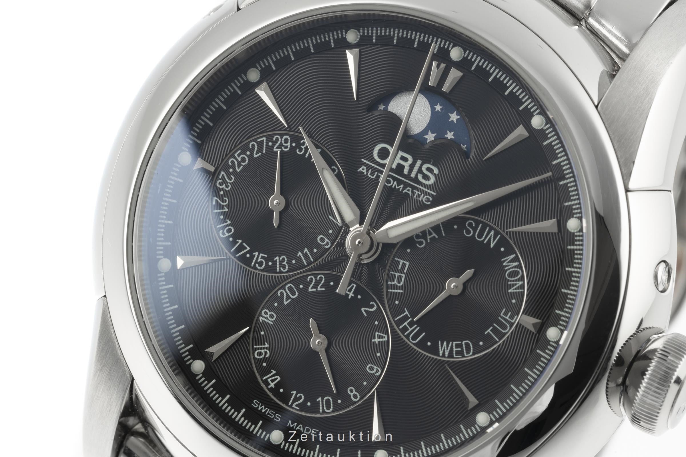 Oris Artelier Complication Automatik Mondphase Edelstahl Herrenuhr Ref. 7546A  [2205964]
