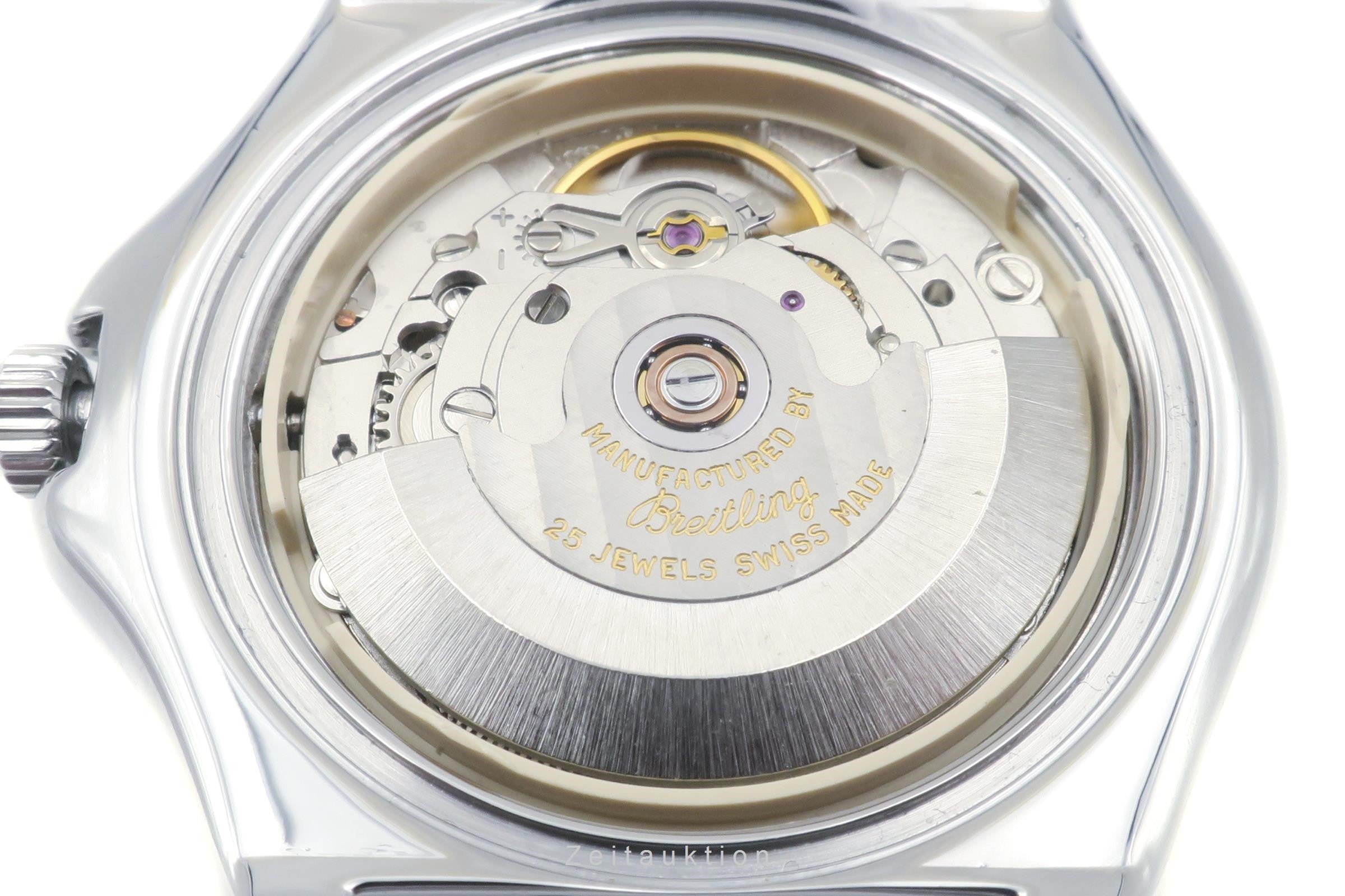 Breitling Colt 38 Blue Edelstahl Automatik Herrenuhr Ref. A17035 VP: 2950,- € [2205965]