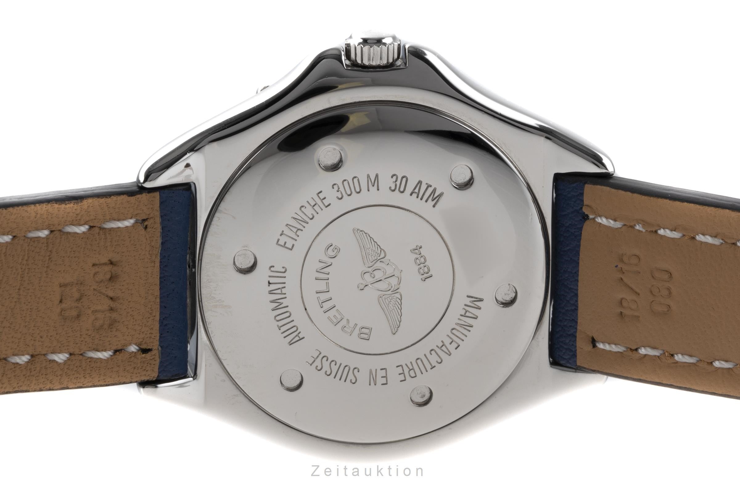 Breitling Colt 38 Blue Edelstahl Automatik Herrenuhr Ref. A17035 VP: 2950,- € [2205965]