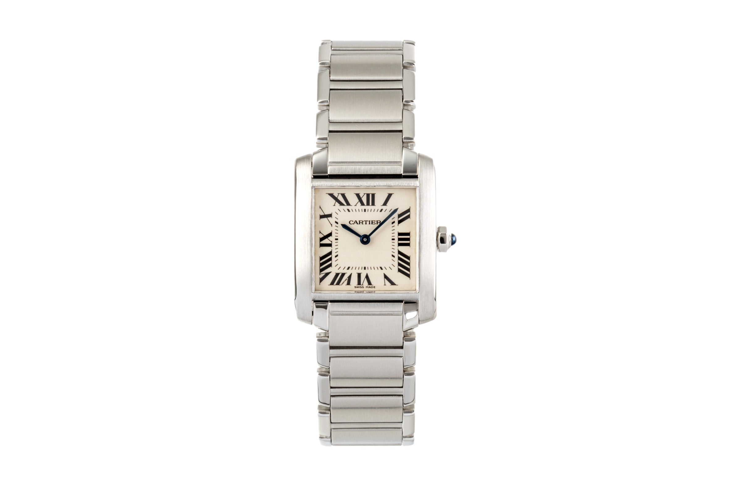 Cartier Tank Francaise acciaio quarzo orologio da donna W51003Q3, 2301 LP: 4750EUR  [2206018]