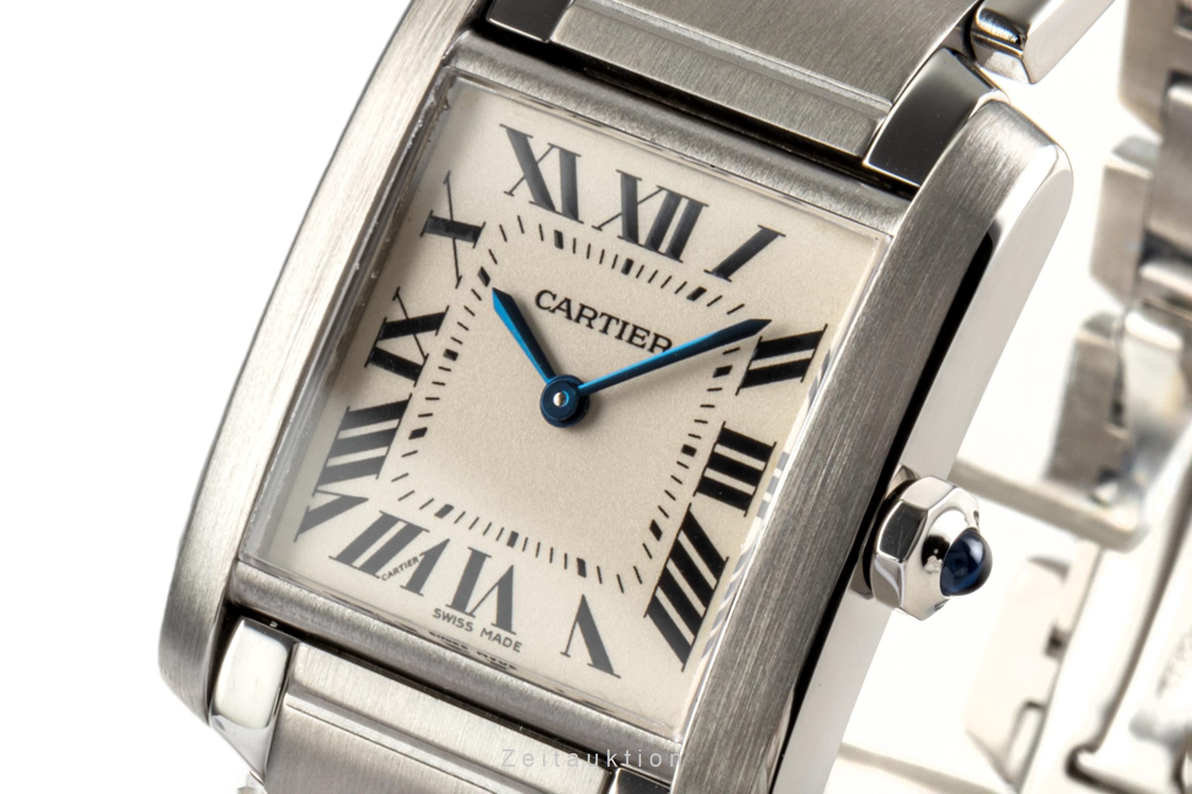 Cartier Tank Francaise acciaio quarzo orologio da donna W51003Q3, 2301 LP: 4750EUR  [2206018]