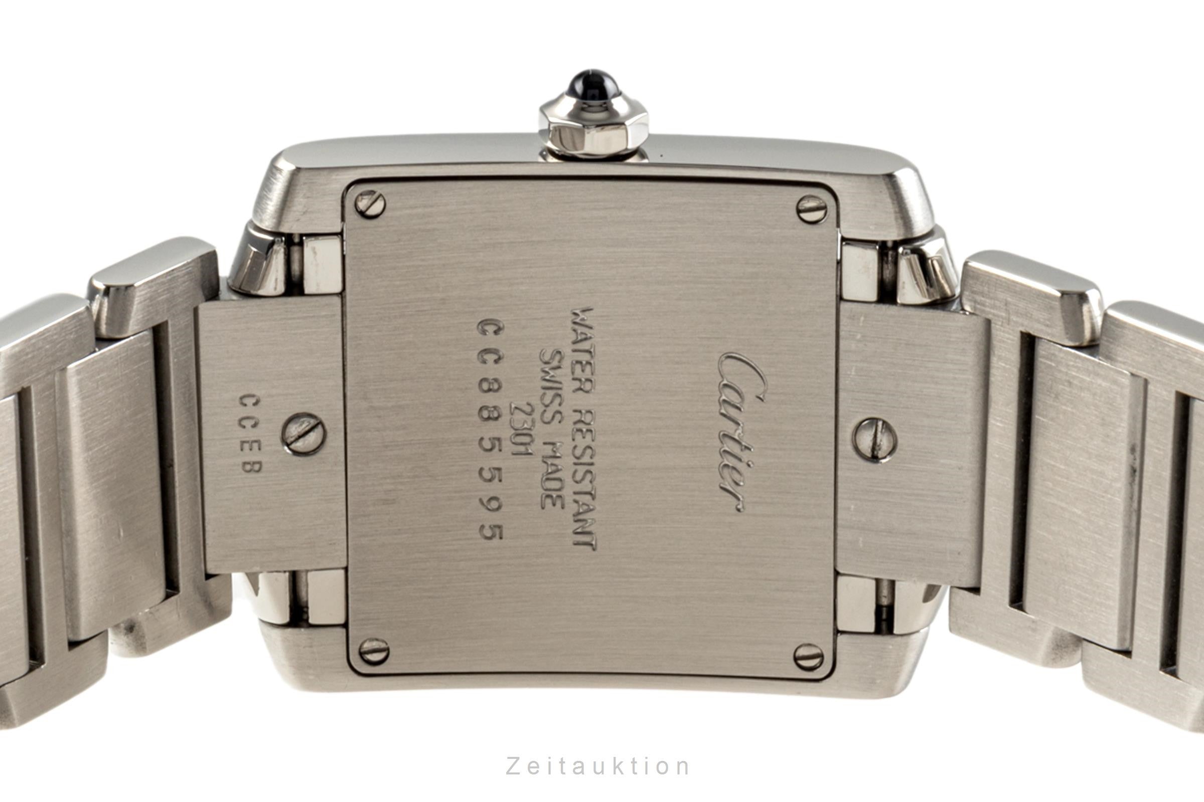 Cartier Tank Francaise acciaio quarzo orologio da donna W51003Q3, 2301 LP: 4750EUR  [2206018]