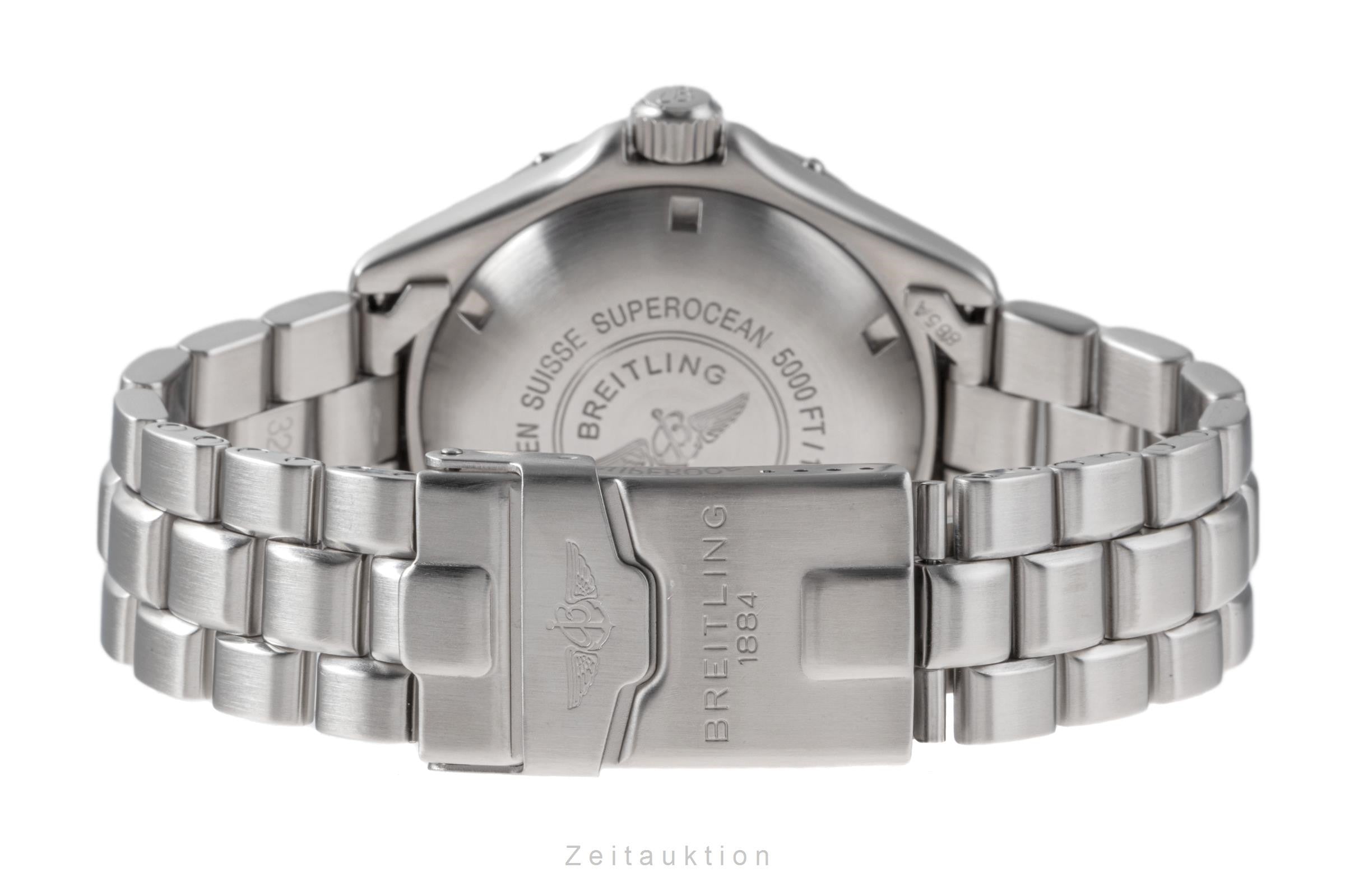 Breitling Superocean Yellow Edelstahl Automatik Herrenuhr A17045 VP: 4600,- € [2206020]