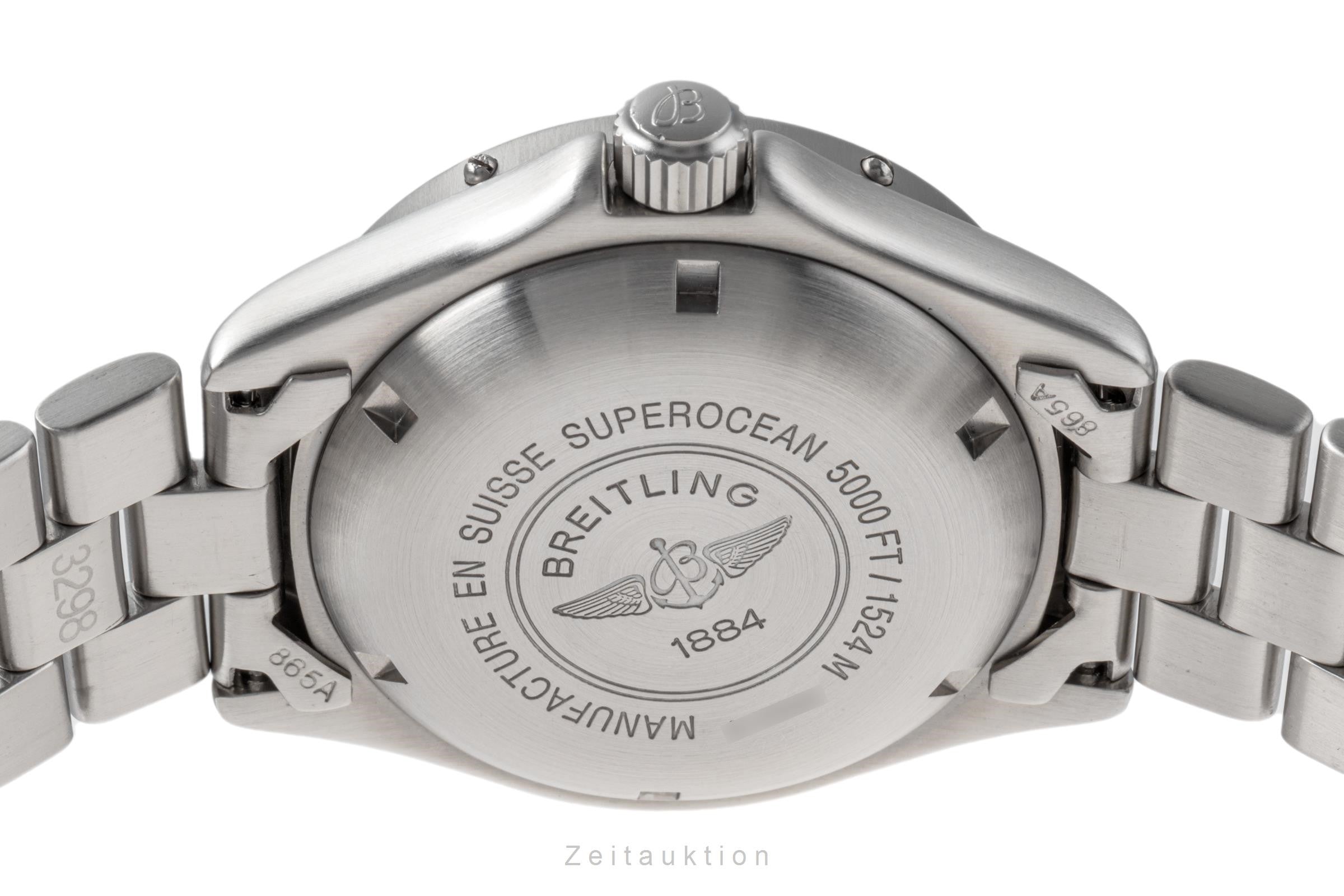 Breitling Superocean Yellow Edelstahl Automatik Herrenuhr A17045 VP: 4600,- € [2206020]