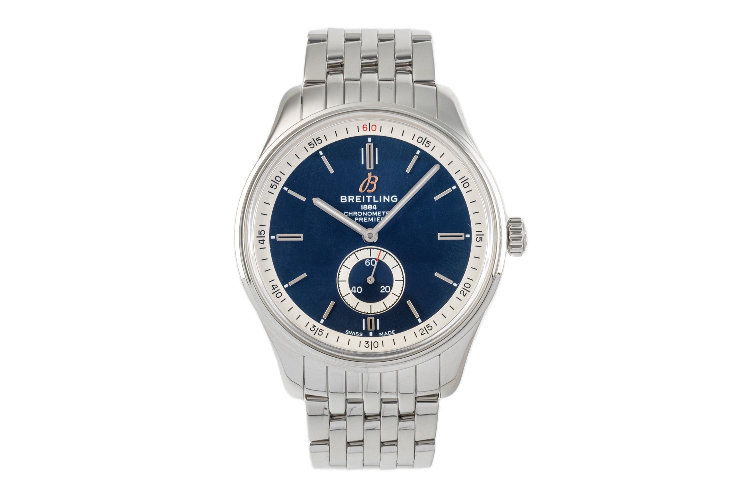 Breitling Premier acero automático reloj para caballeros A37340 LP: 4950EUR  [2206026]