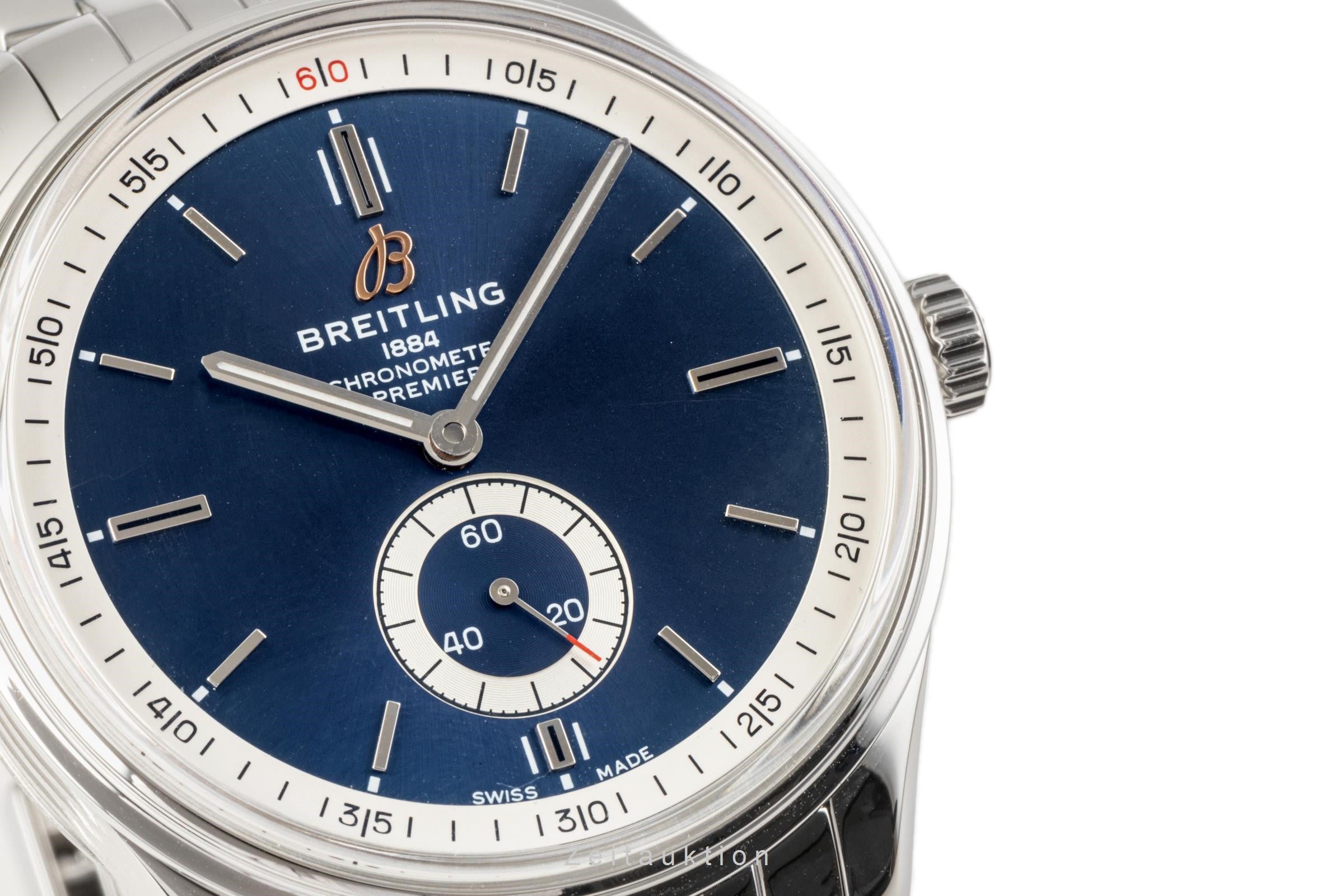 Breitling Premier acero automático reloj para caballeros A37340 LP: 4950EUR  [2206026]
