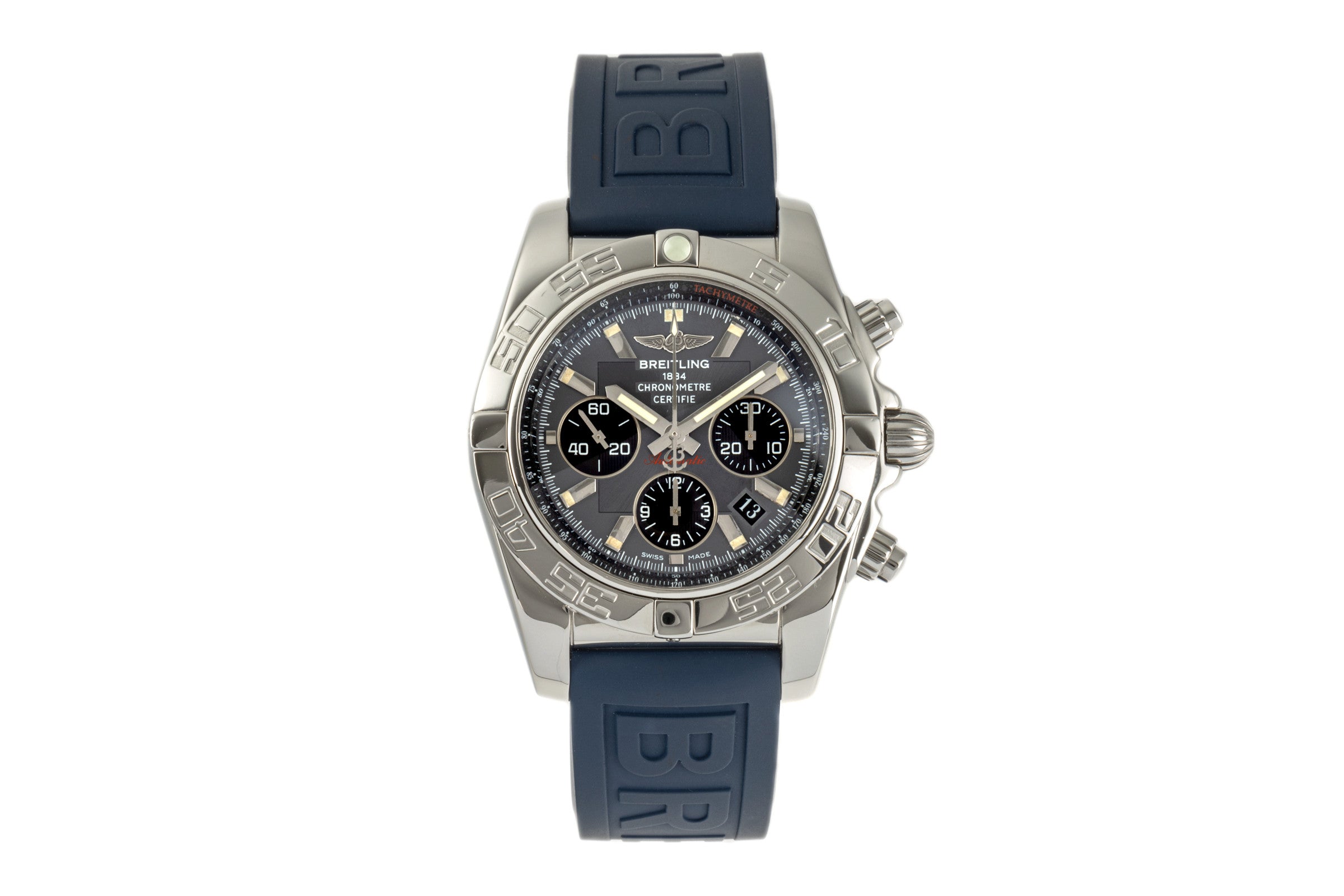 Breitling Chronomat 44 Chronograph Automatik Stahl Herrenuhr AB0110 VP: 8900 € [2206032]