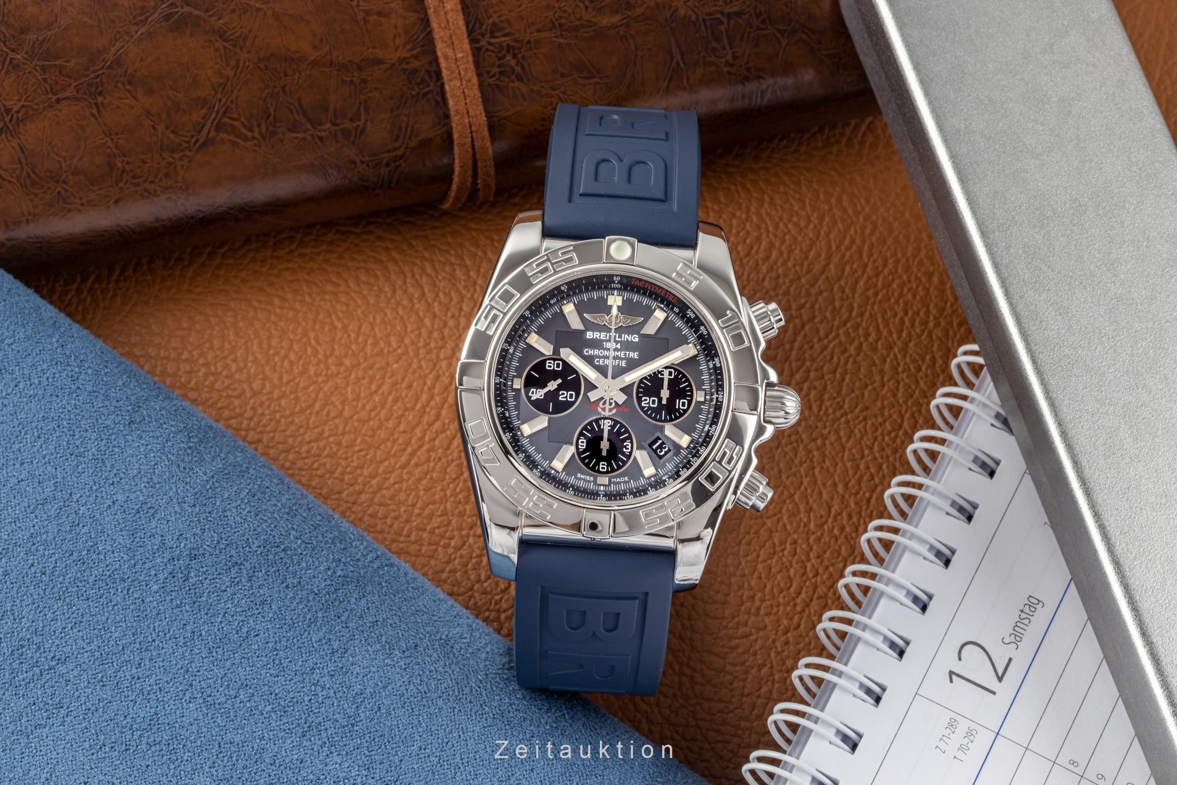 Breitling Chronomat 44 Chronograph Automatik Stahl Herrenuhr AB0110 VP: 8900 € [2206032]