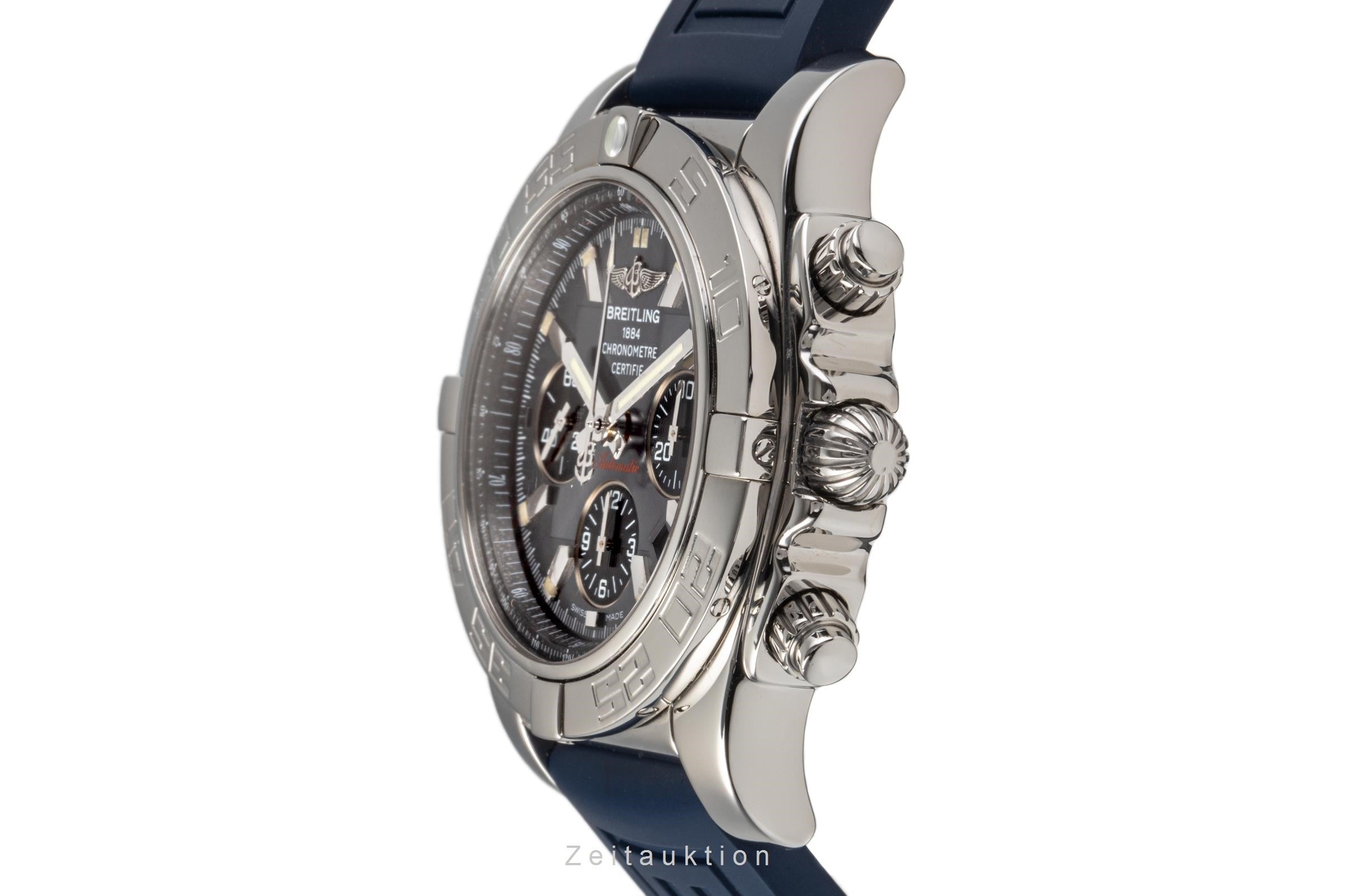 Breitling Chronomat 44 Chronograph Automatik Stahl Herrenuhr AB0110 VP: 8900 € [2206032]