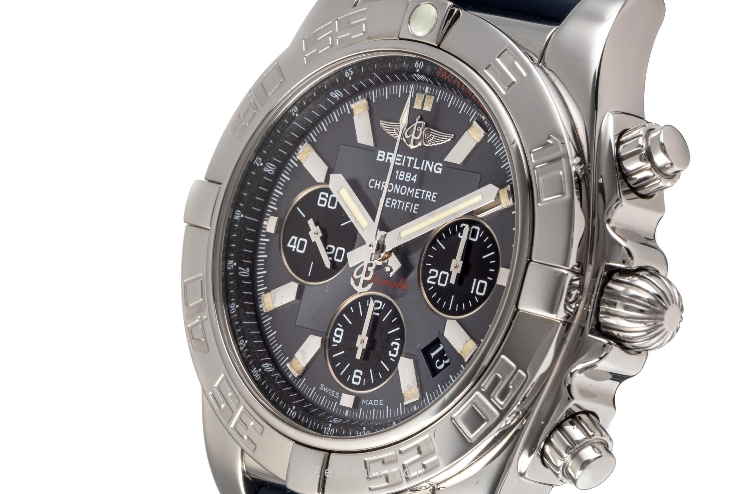 Breitling Chronomat 44 Chronograph Automatik Stahl Herrenuhr AB0110 VP: 8900 € [2206032]