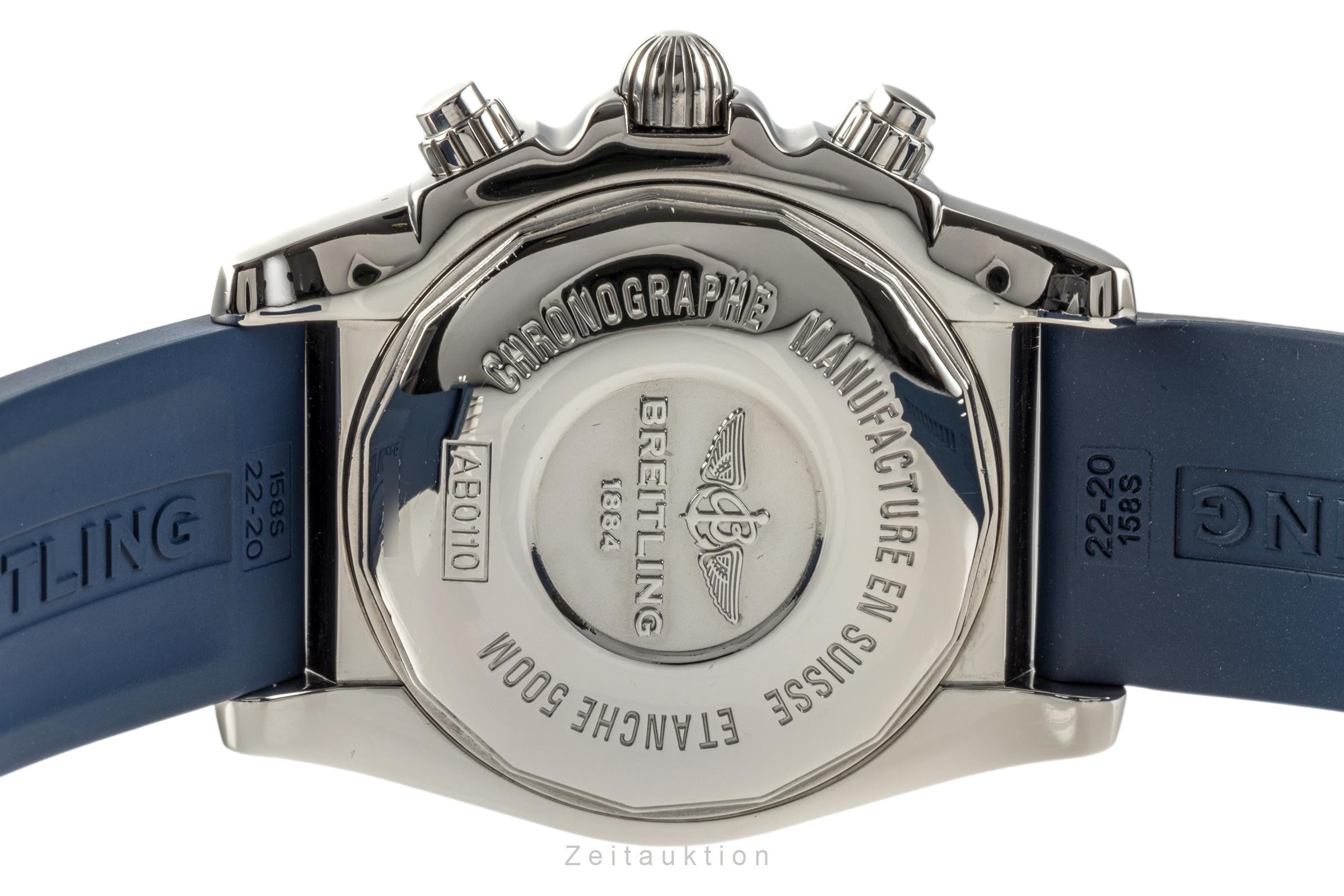 Breitling Chronomat 44 Chronograph Automatik Stahl Herrenuhr AB0110 VP: 8900 € [2206032]
