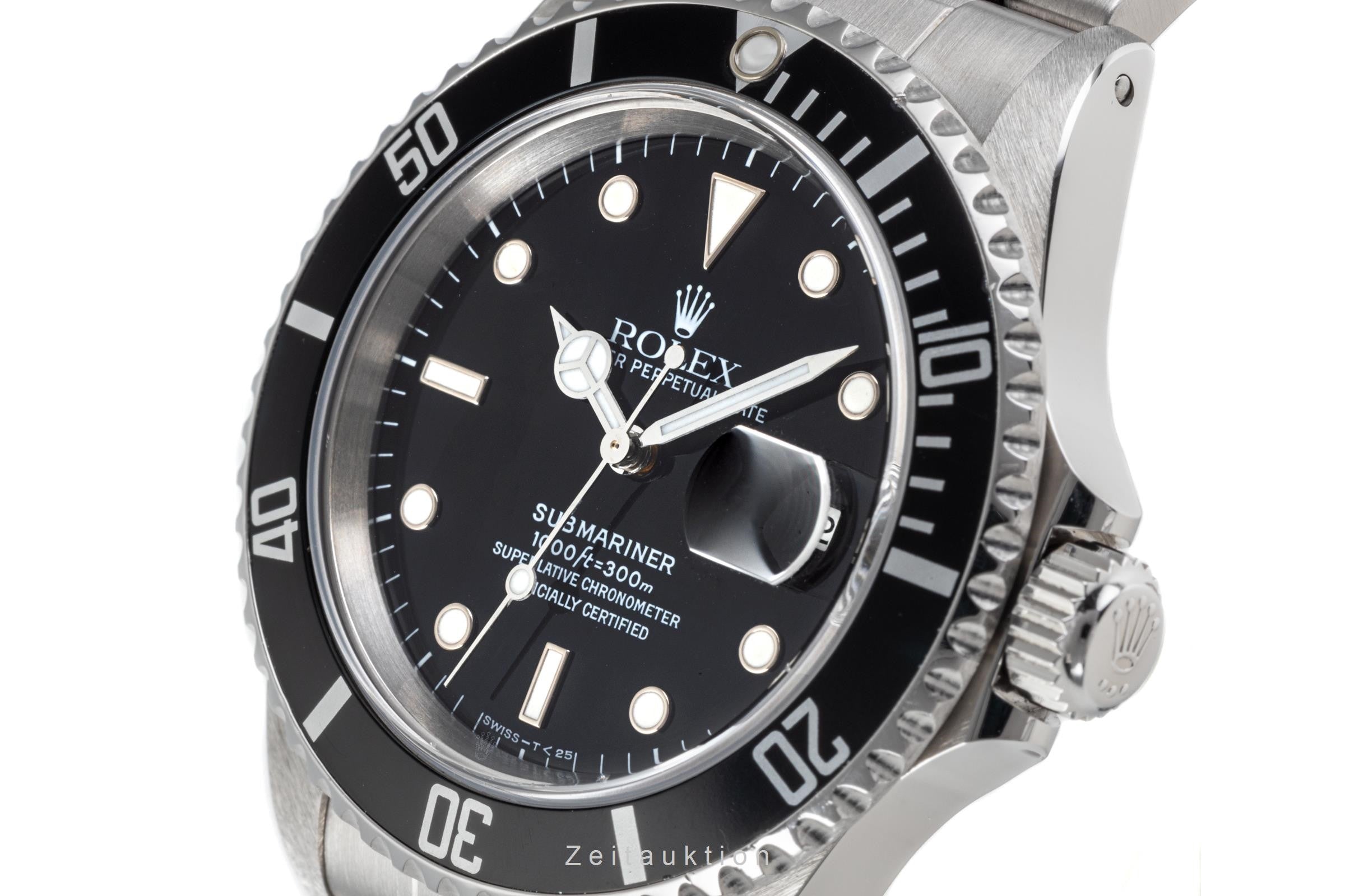 Rolex Submariner acero automático reloj para caballeros 16610  [2206038]