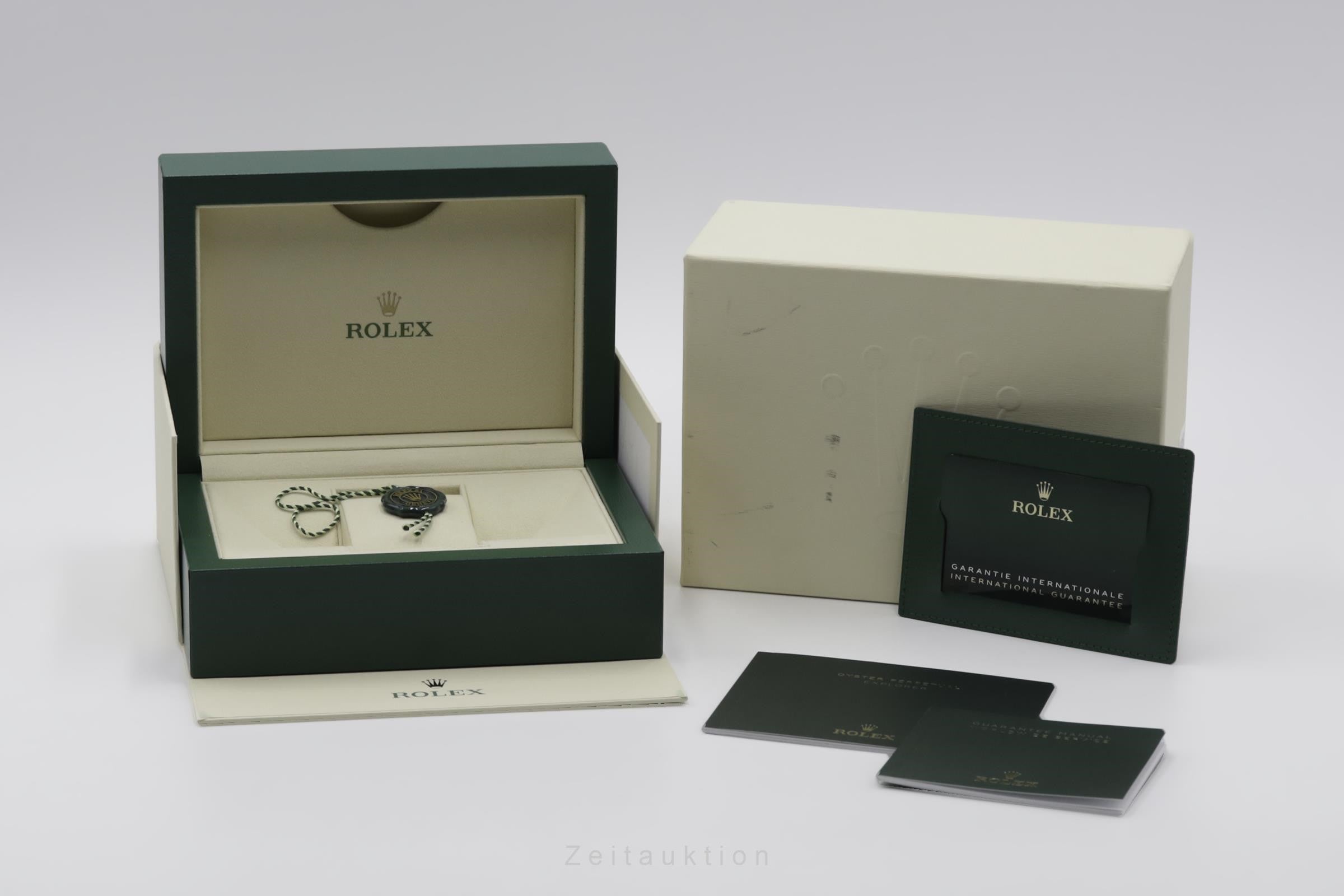 Rolex Explorer 36 Automatik Stahl Herrenuhr Oyster Perpetual Ref 124270 B&P 2022 [2206042]