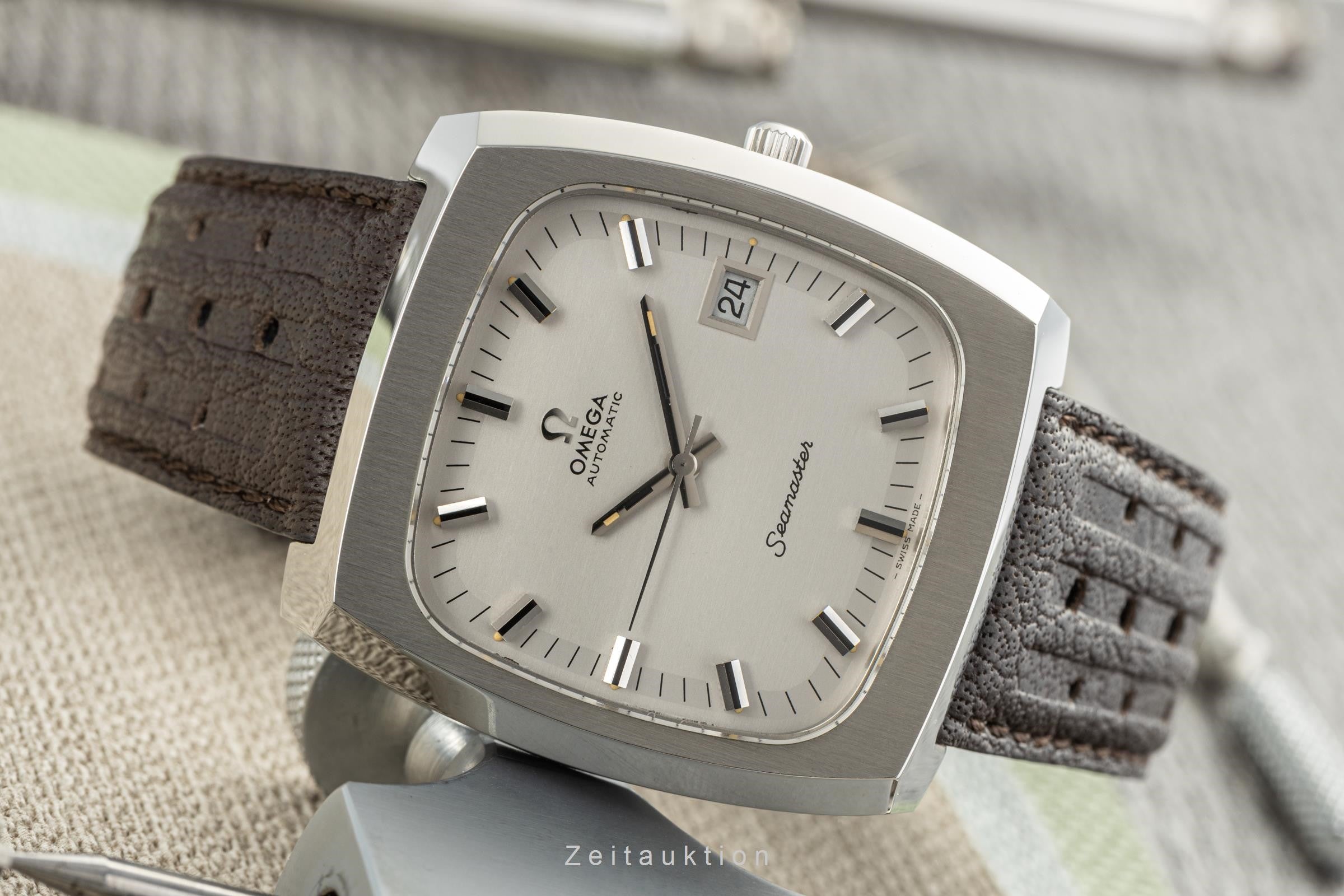 Omega Seamaster acier automatique montre pour hommes 166.0138 Vintage  [2206088]